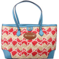 631685 GG Raffia Ophidia Tote