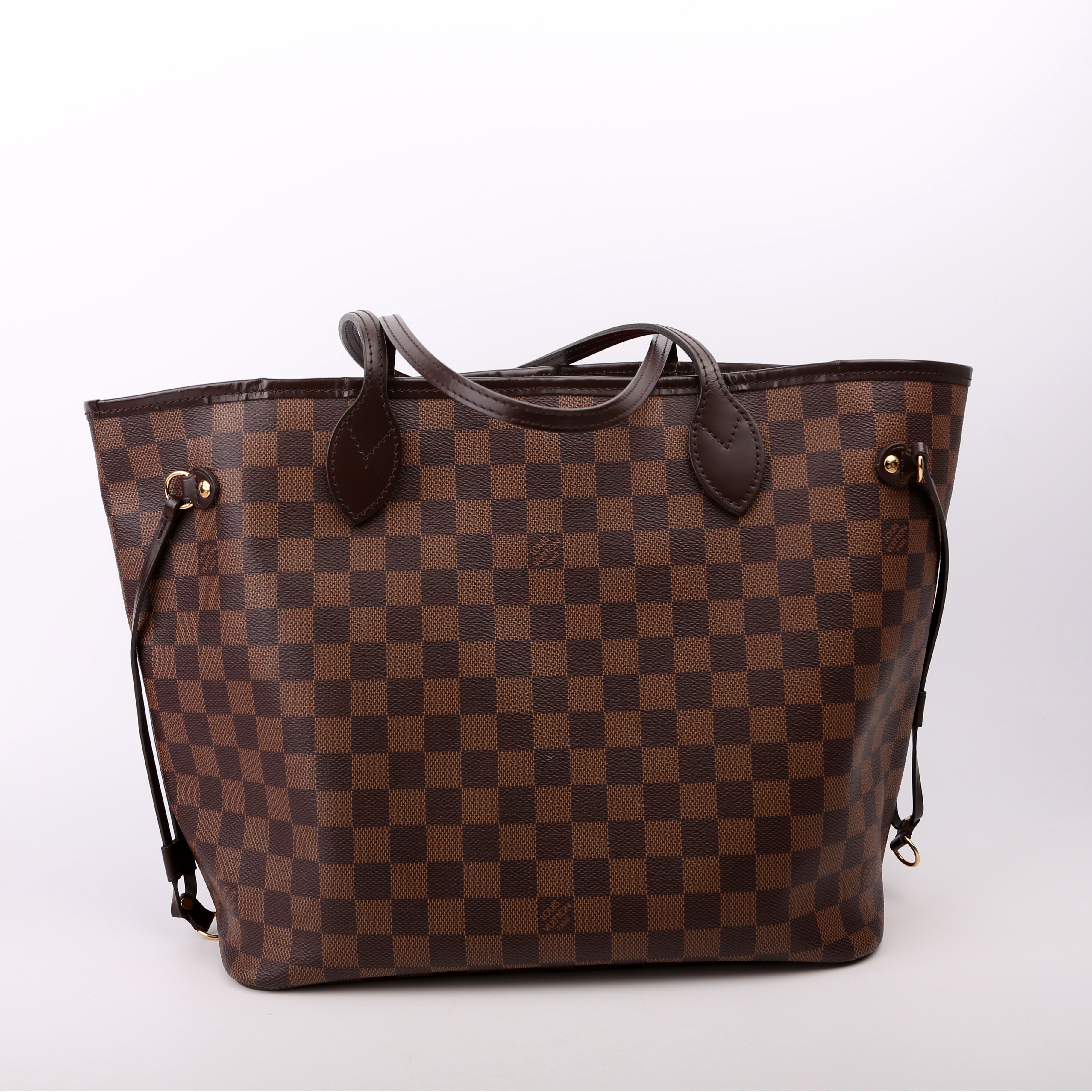 Neverfull with Wallet MM Damier Ebene