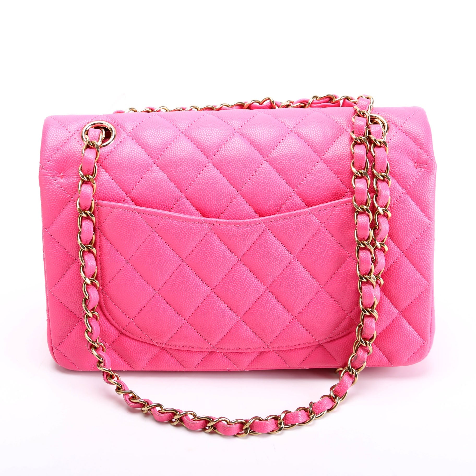 Classic Flap Medium Caviar Pink