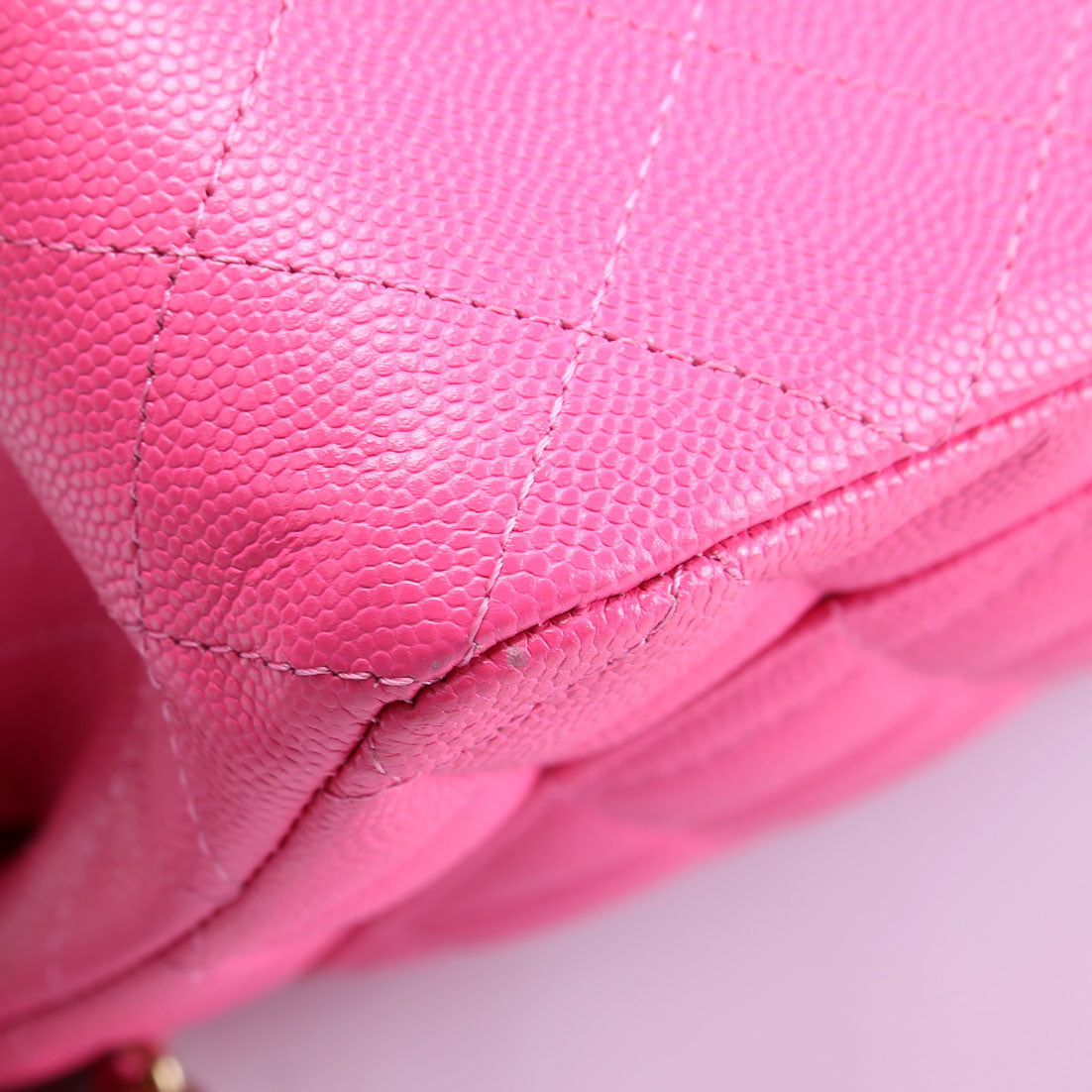 Classic Flap Medium Caviar Pink