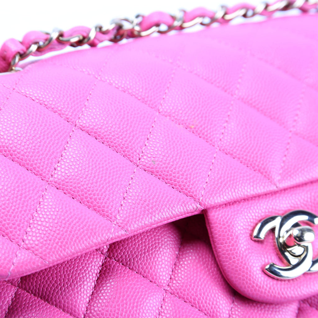 Classic Flap Medium Caviar Pink