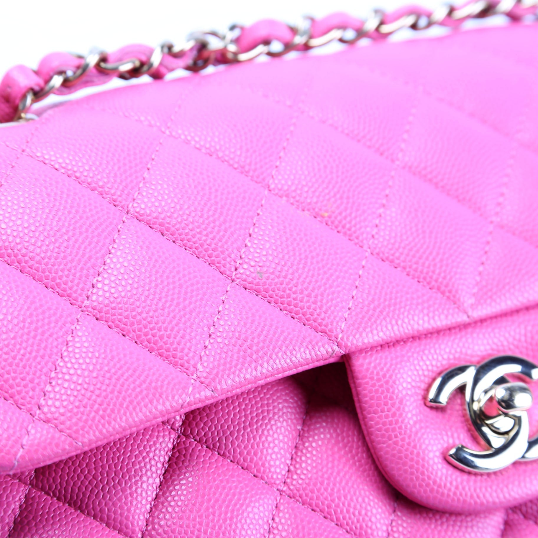 Classic Flap Medium Caviar Pink