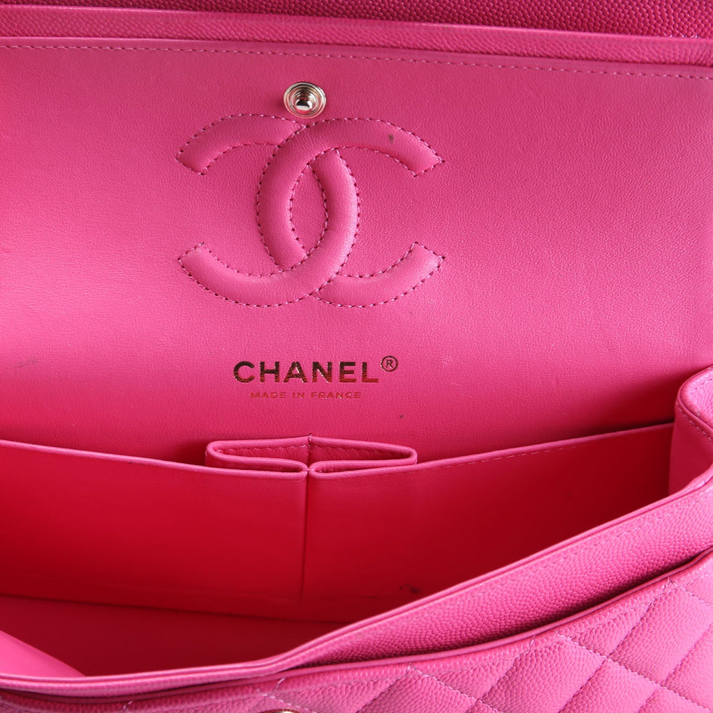 Classic Flap Medium Caviar Pink