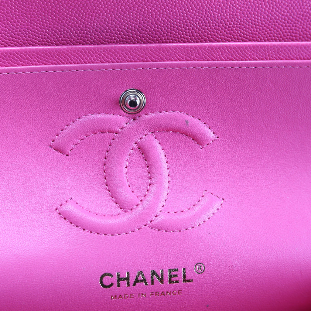 Classic Flap Medium Caviar Pink