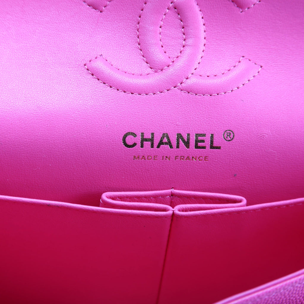 Classic Flap Medium Caviar Pink