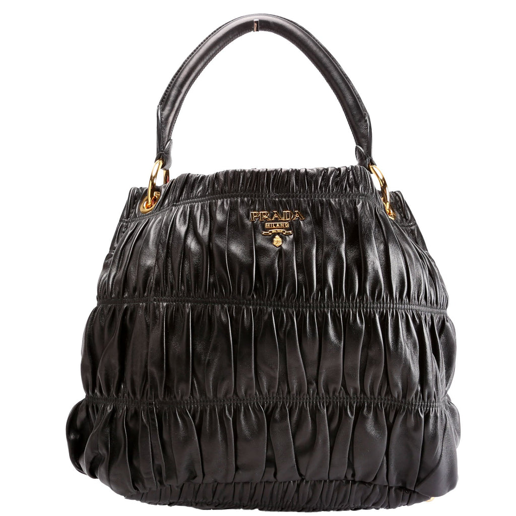BR4730 Nappa Guafre Hobo Black