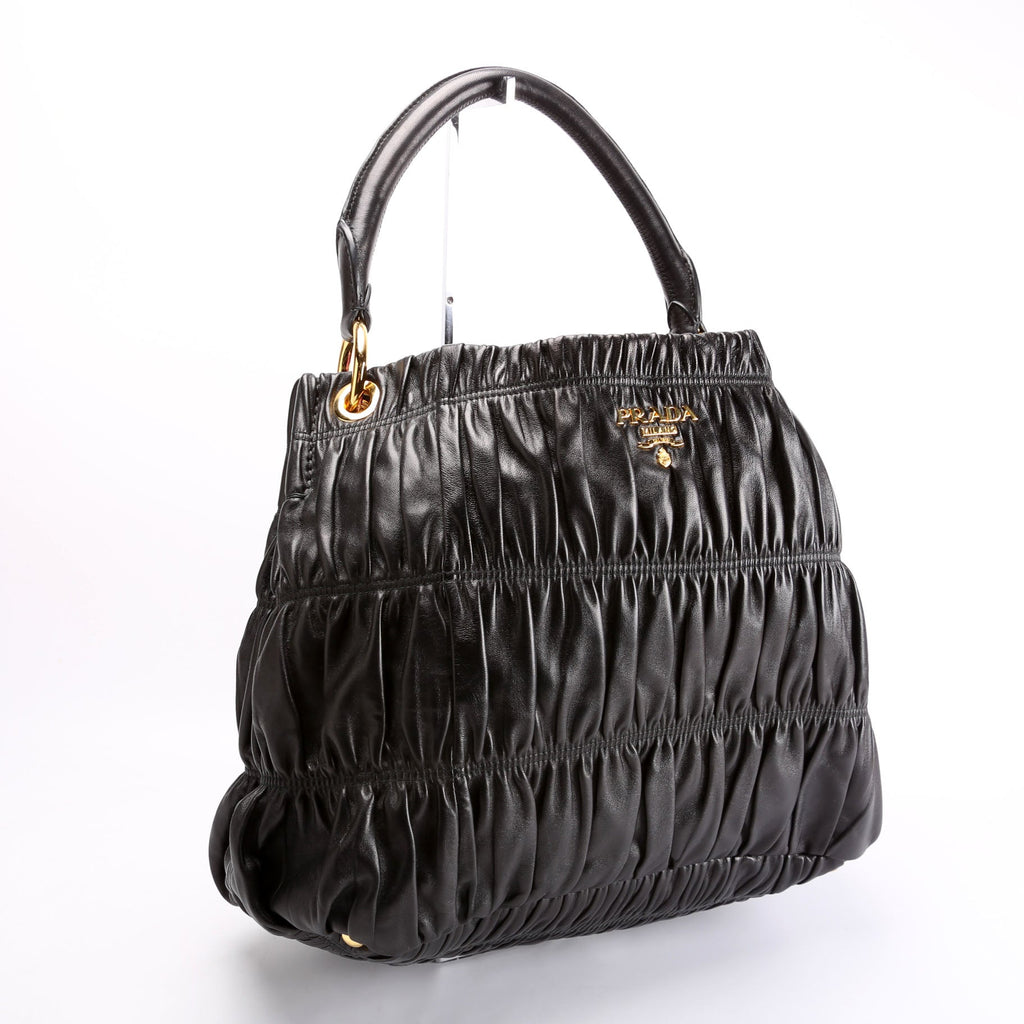 BR4730 Nappa Guafre Hobo Black