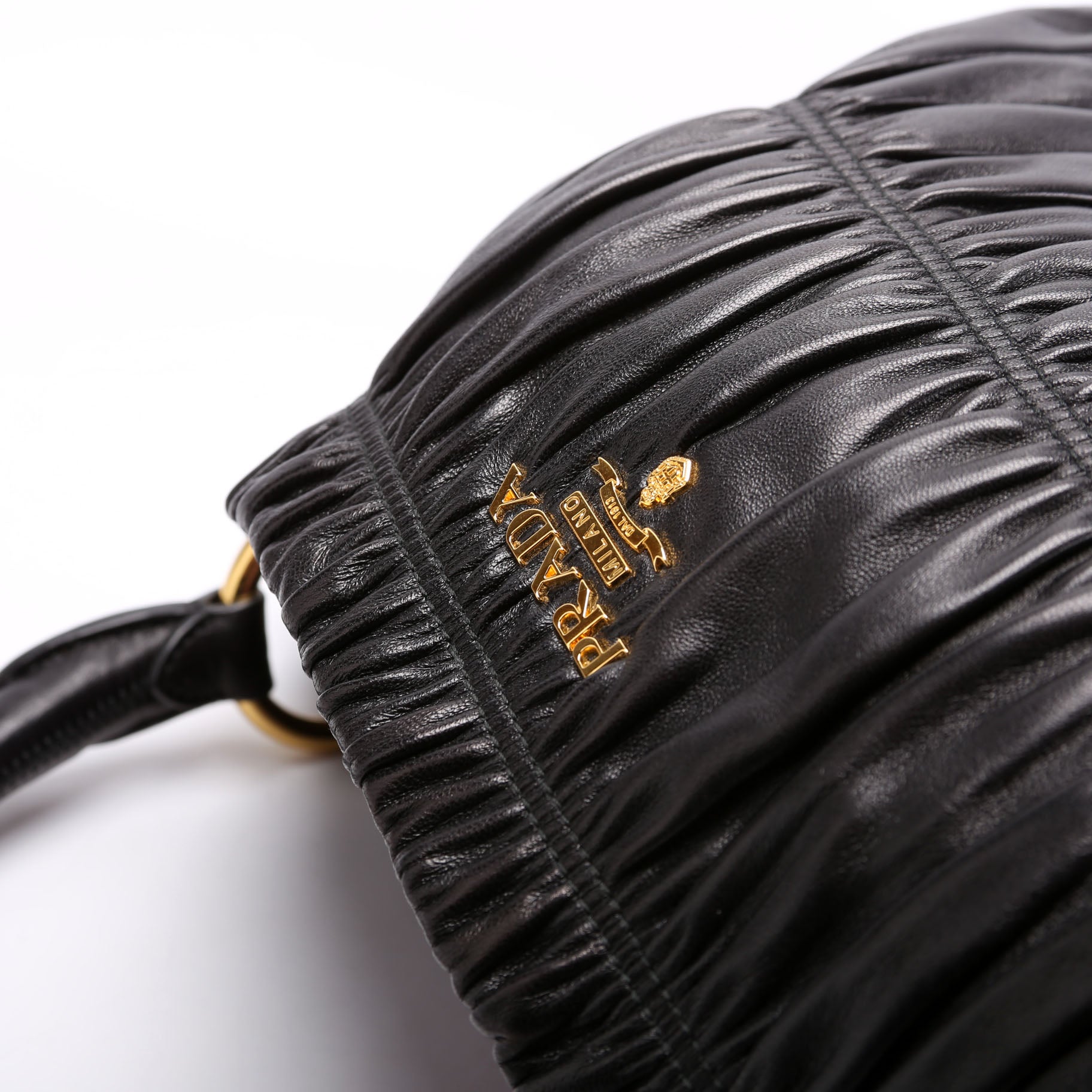 BR4730 Nappa Guafre Hobo Black