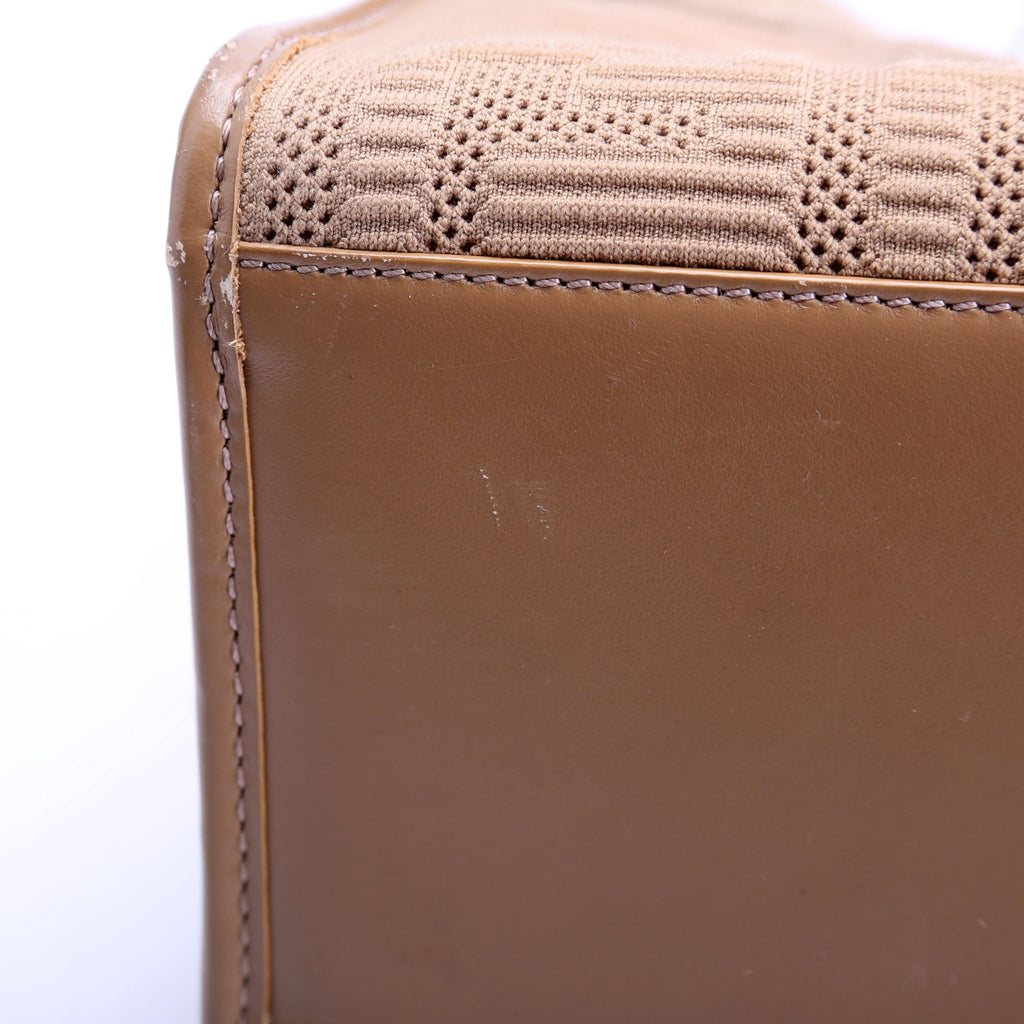 8BH386 FF Fabric Sunshine Shopper Medium Tan