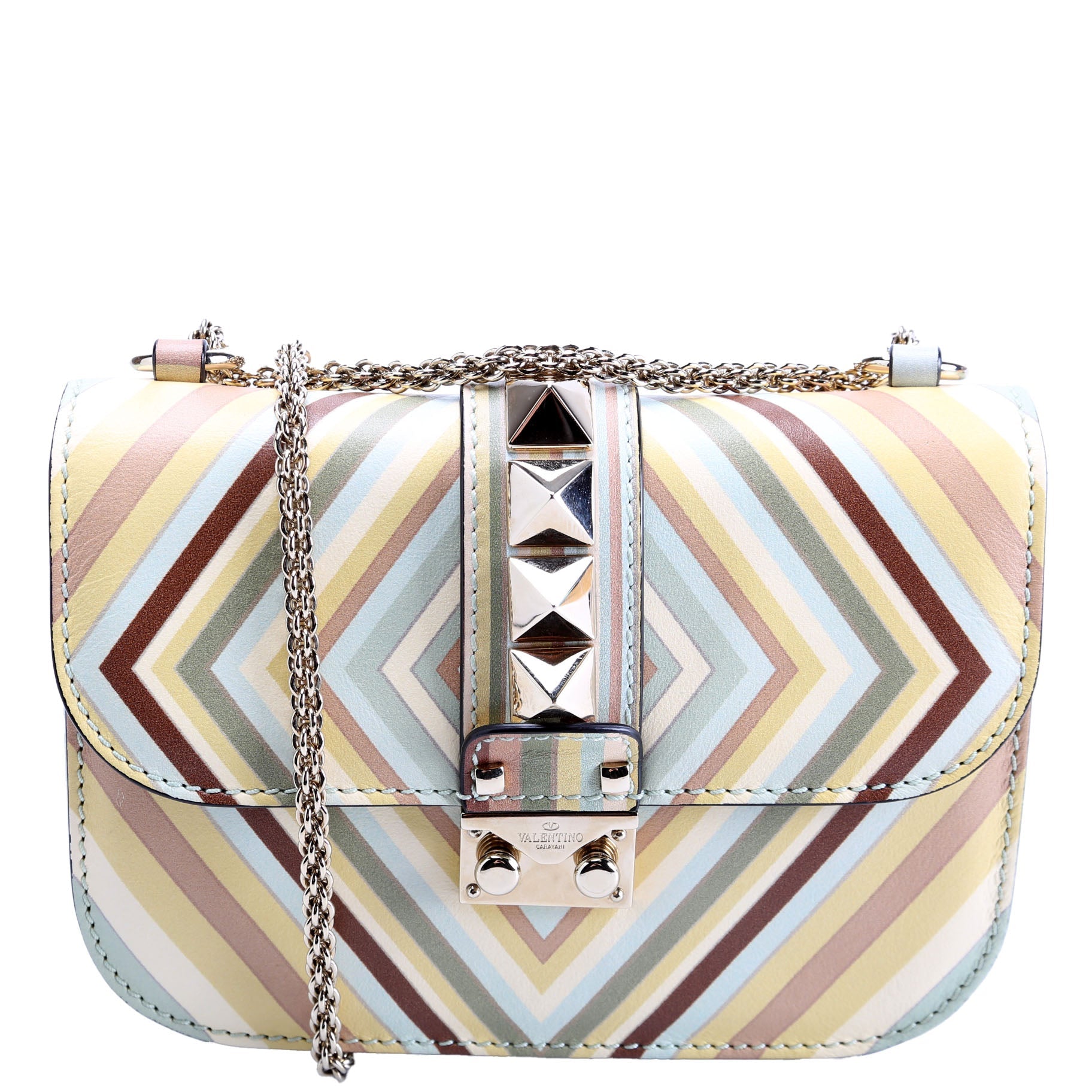 Rockstud Glam Lock Small Multi