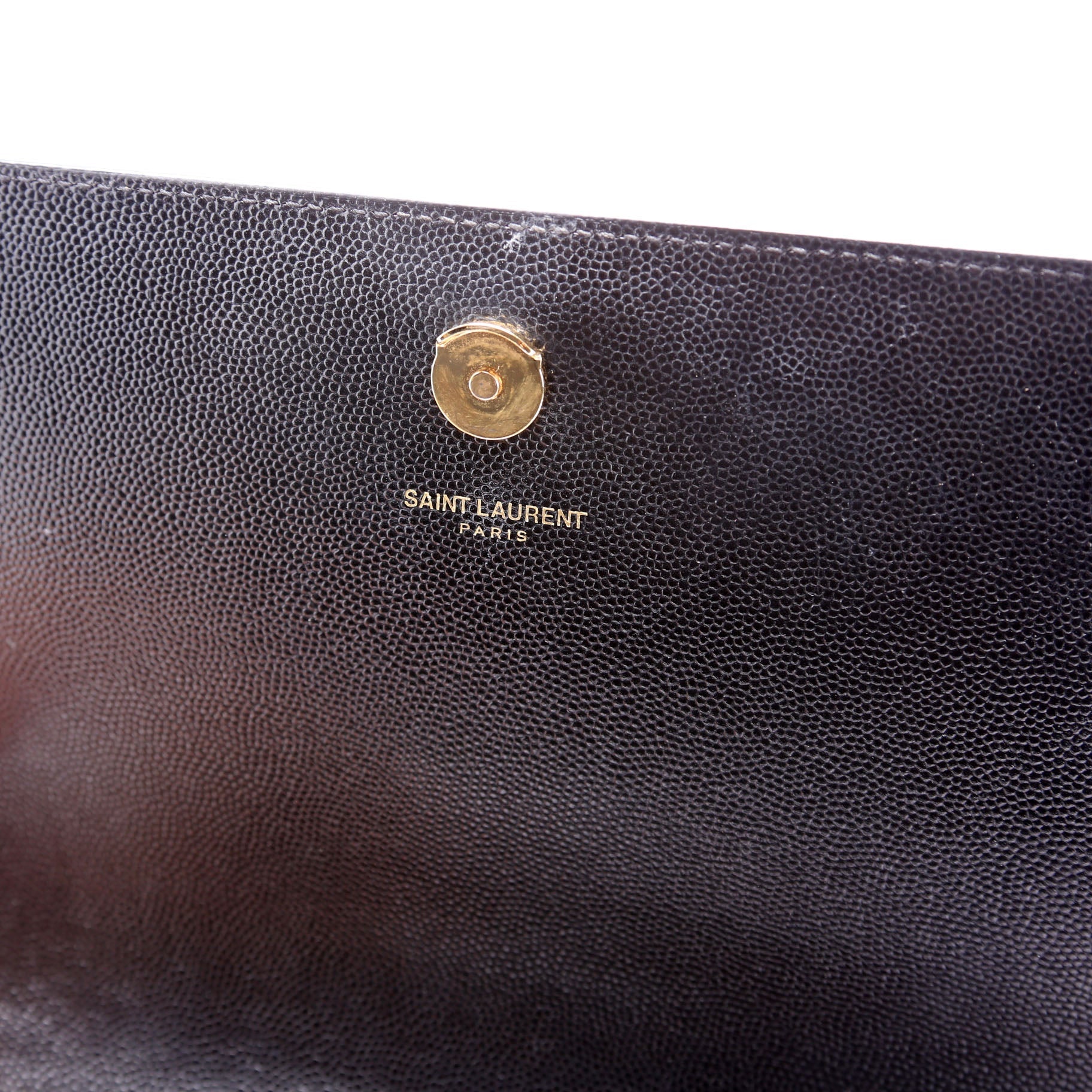 Kate Satchel Grain Medium 364021 Black/Gold