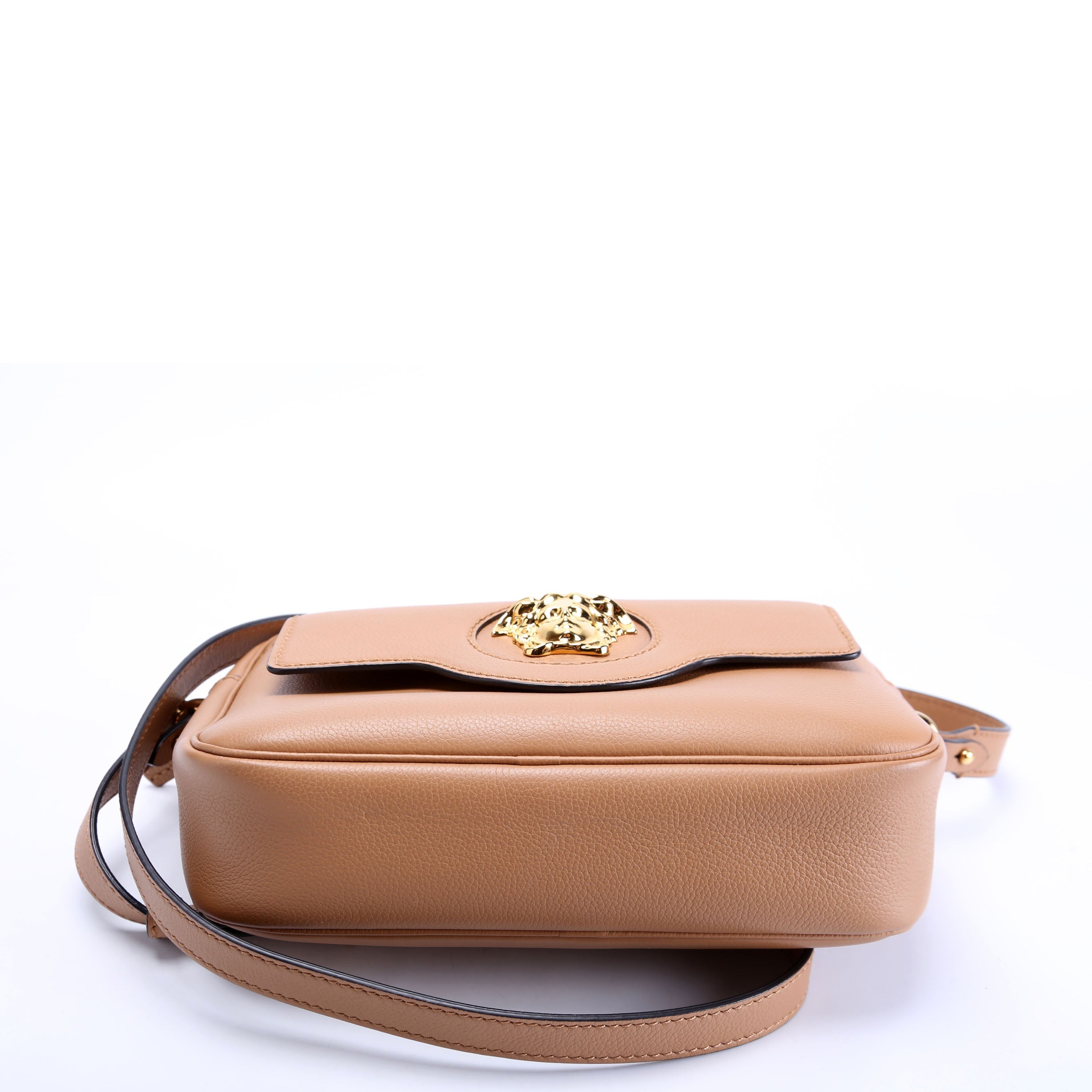 Medusa Camera Bag Leather Tan