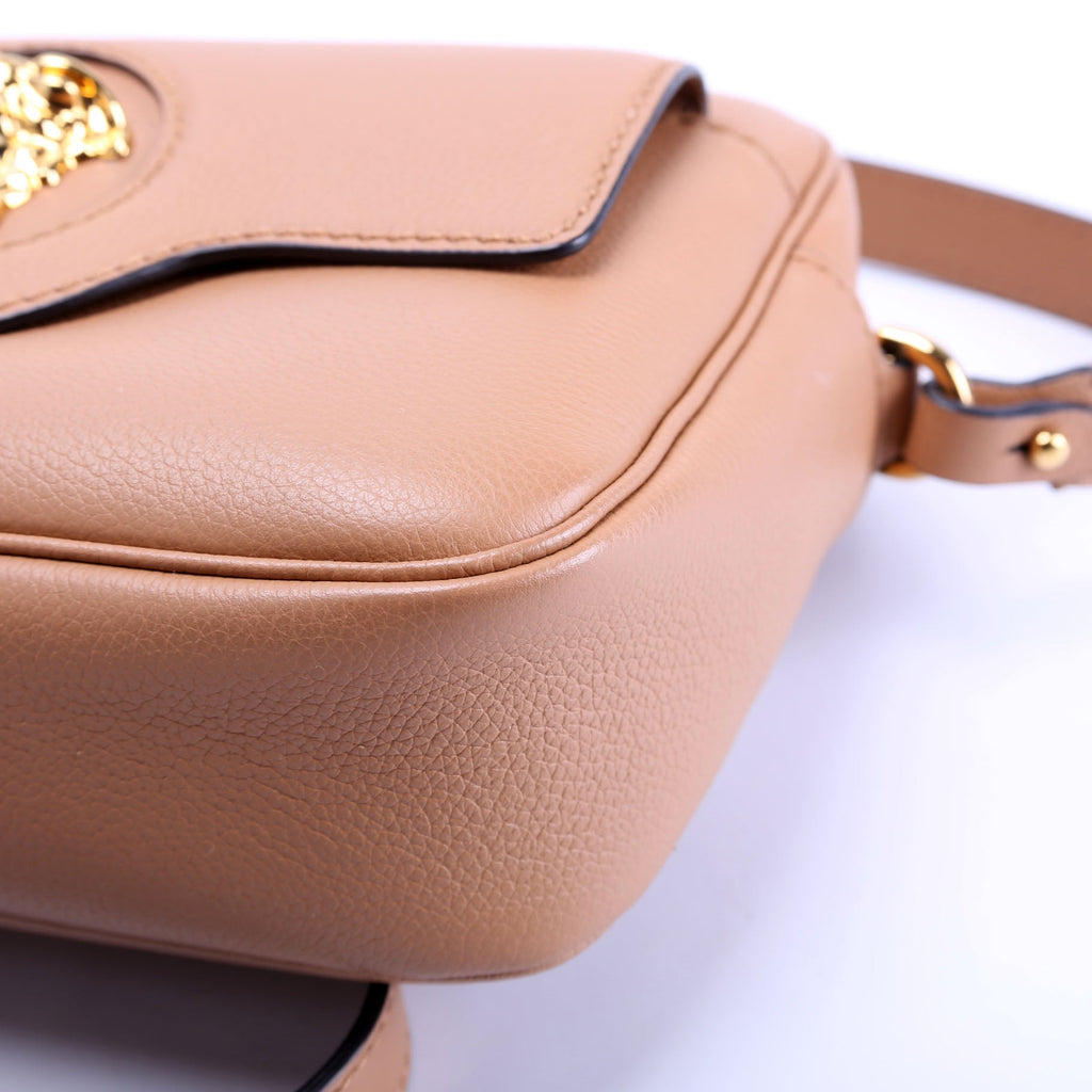 Medusa Camera Bag Leather Tan