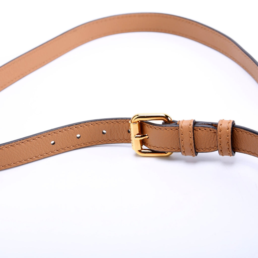 Medusa Camera Bag Leather Tan