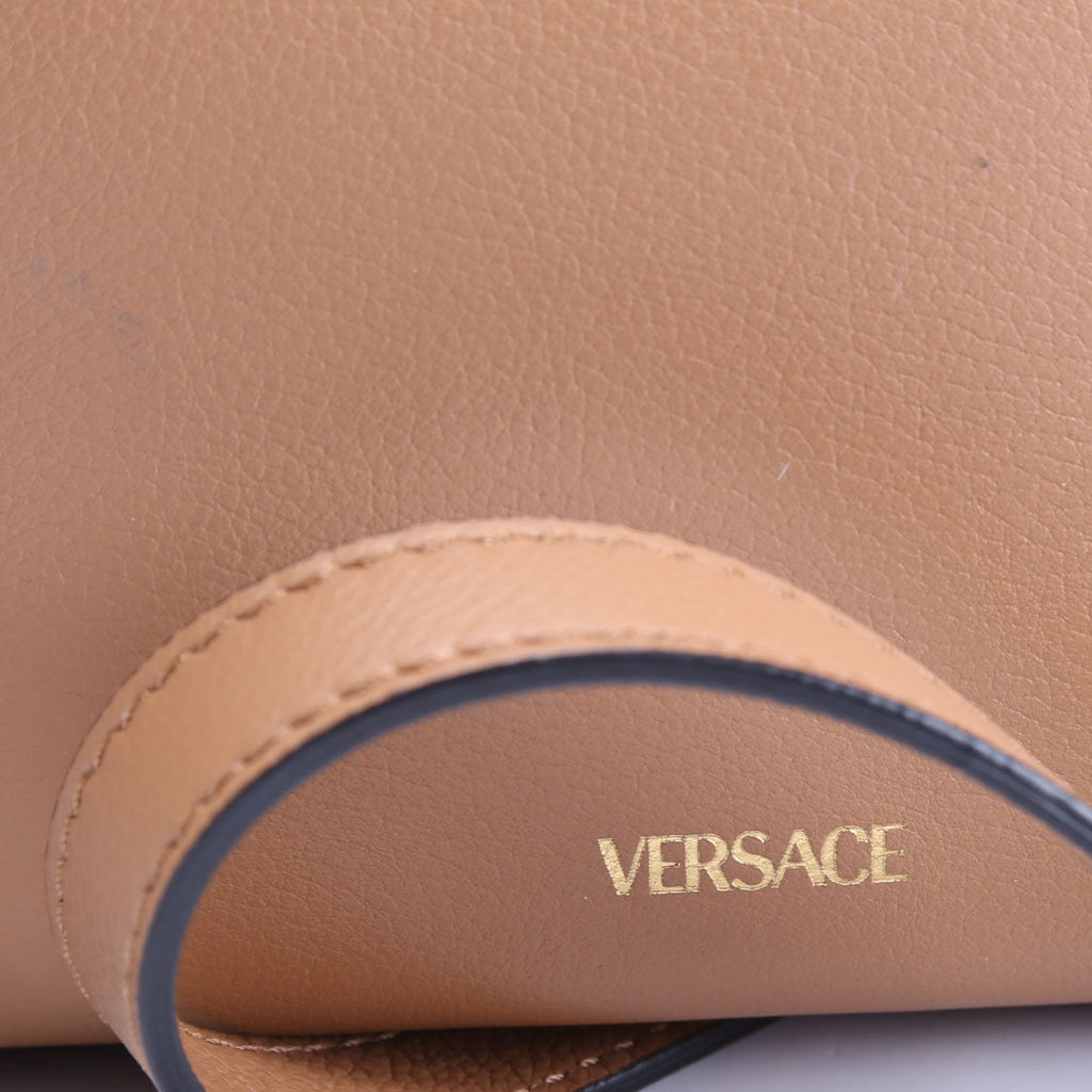 Medusa Camera Bag Leather Tan