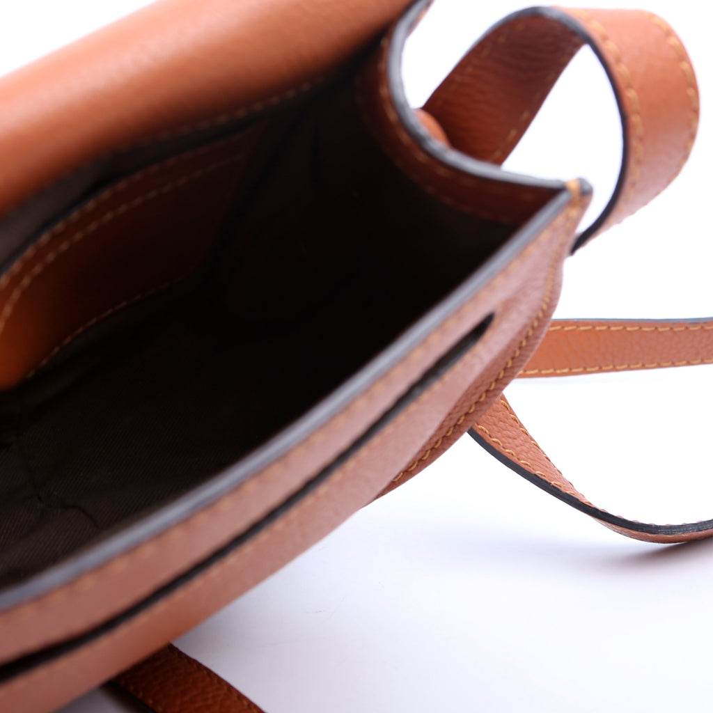 Marcie Saddle Bag Crossbody Small Brown