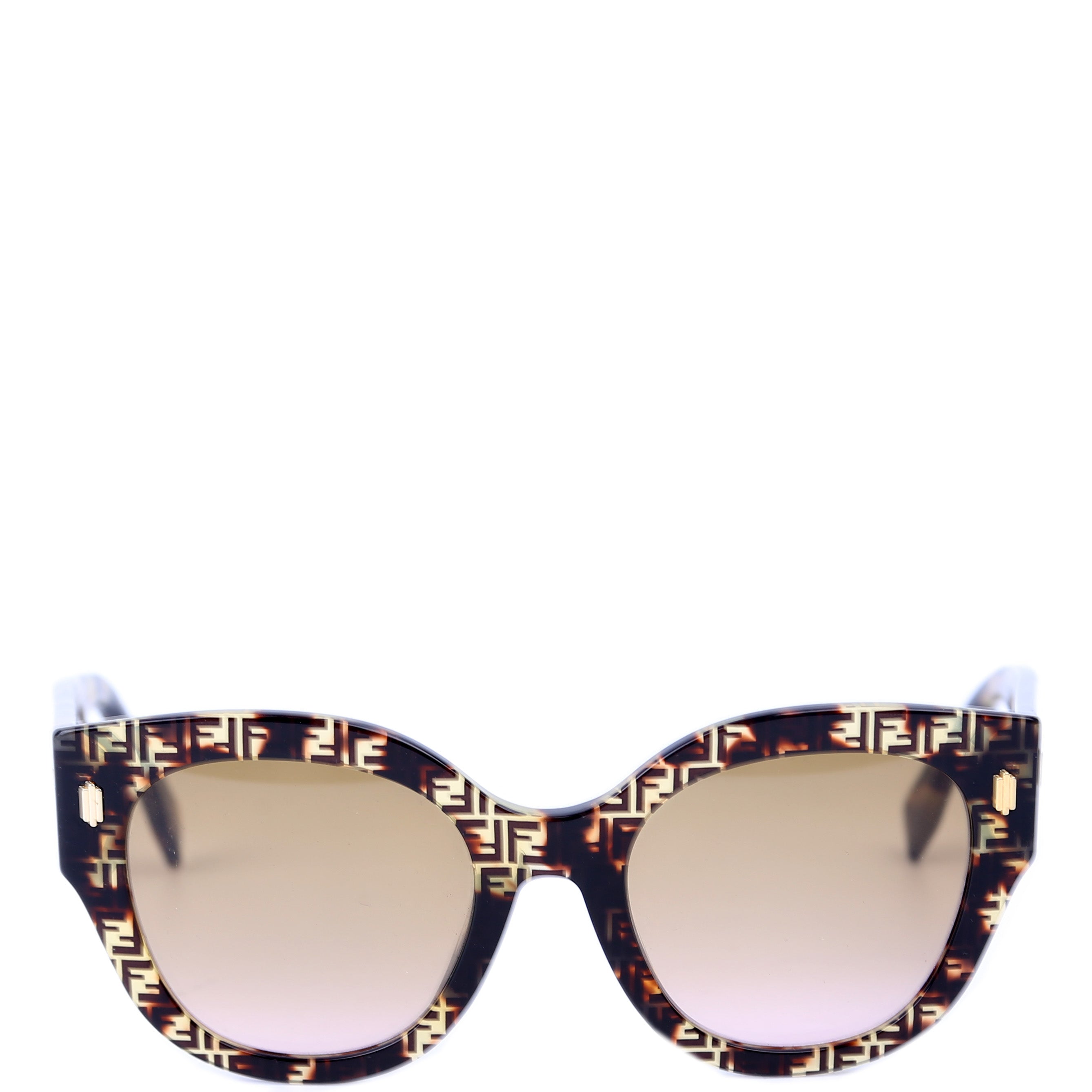FF0452 Acetate Sunglasses Brown