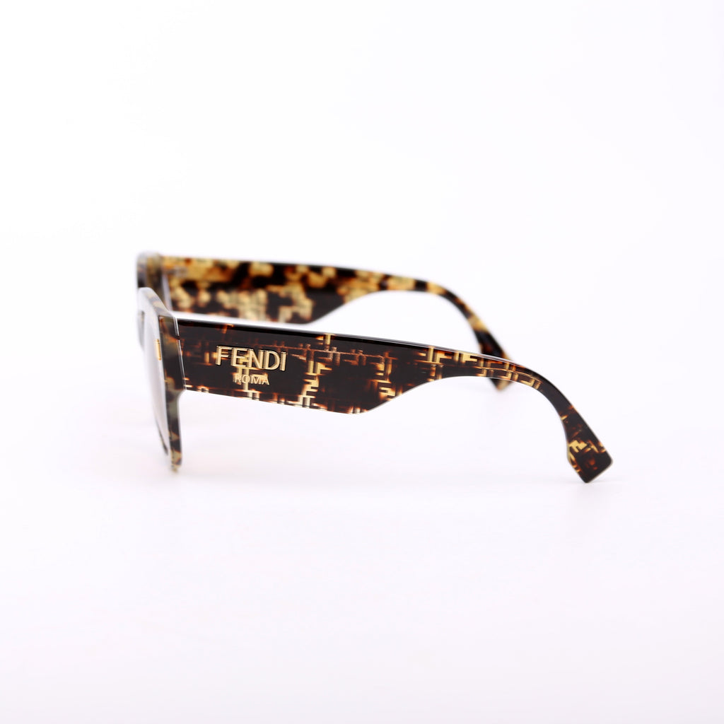 FF0452 Acetate Sunglasses Brown