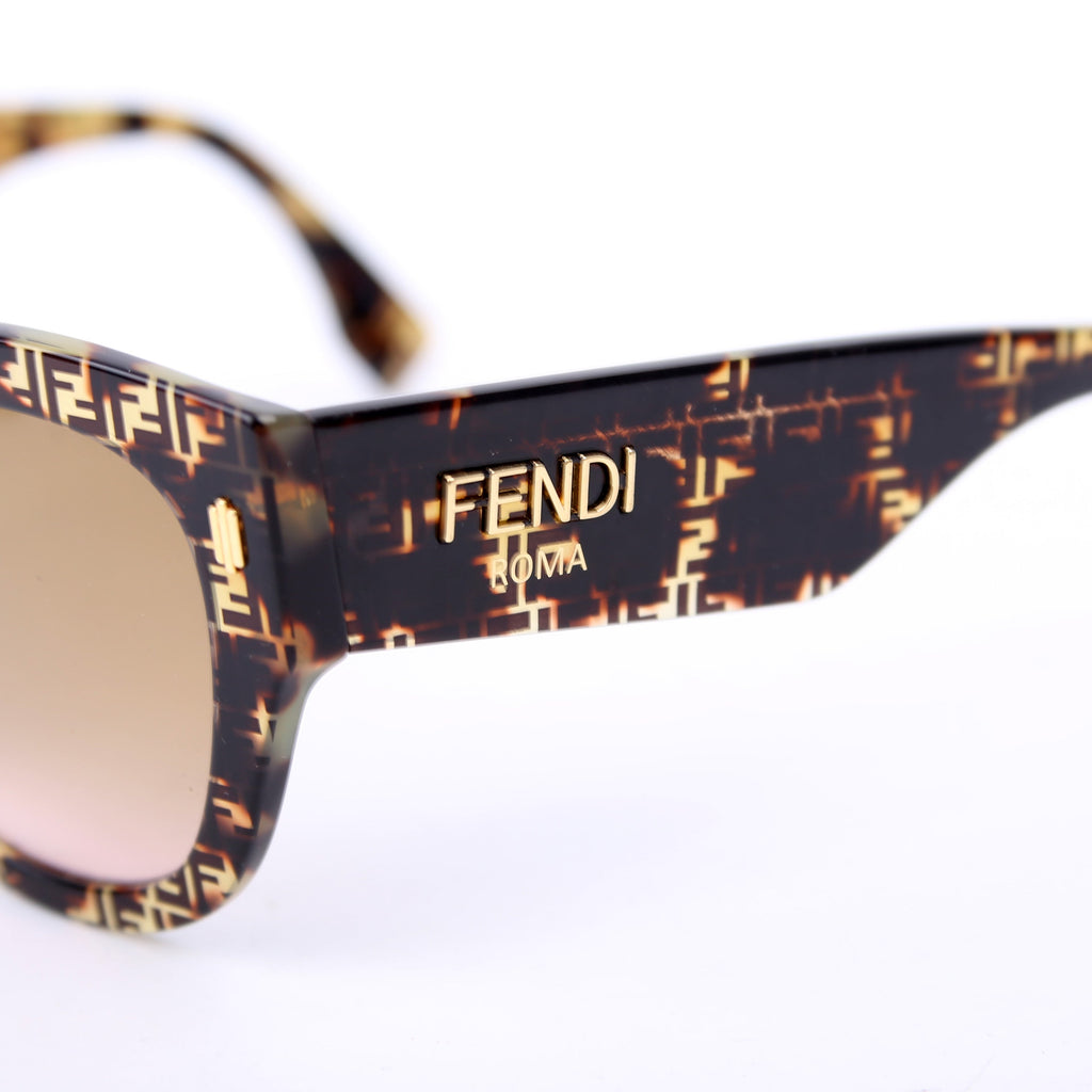 FF0452 Acetate Sunglasses Brown