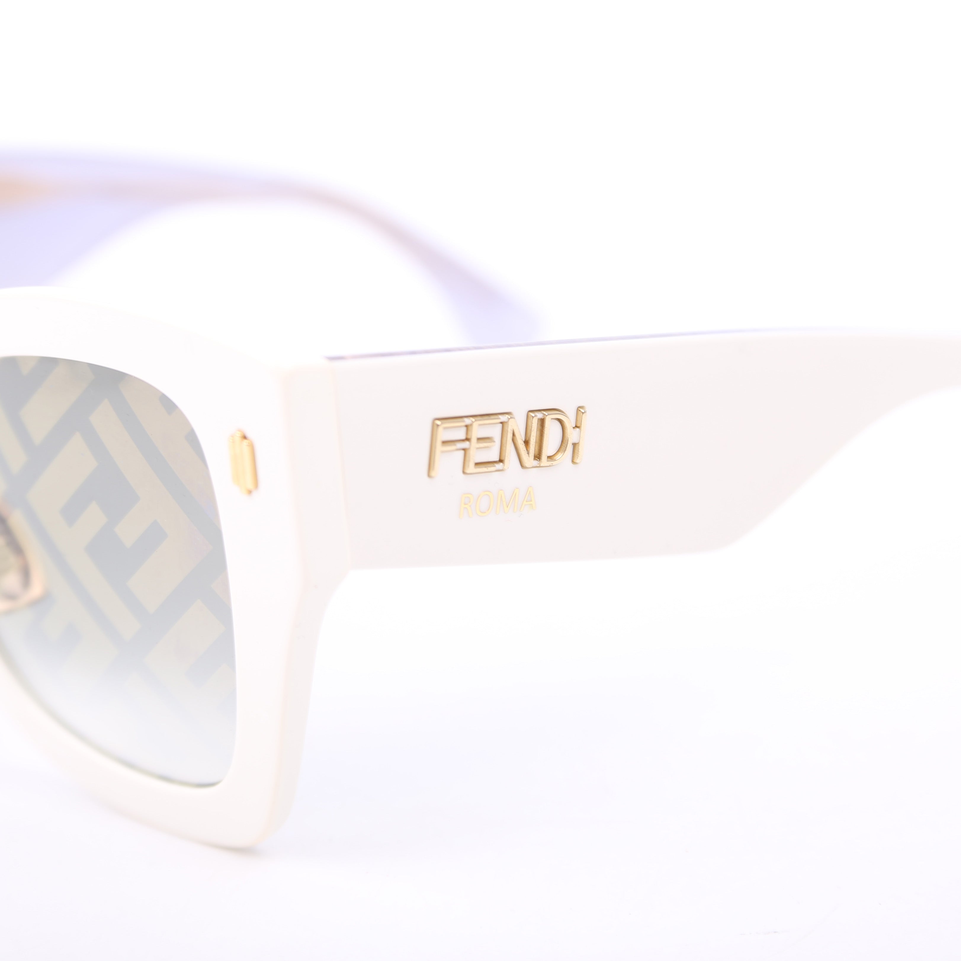 FF0434/G/S Roma FF Lens Sunglasses White