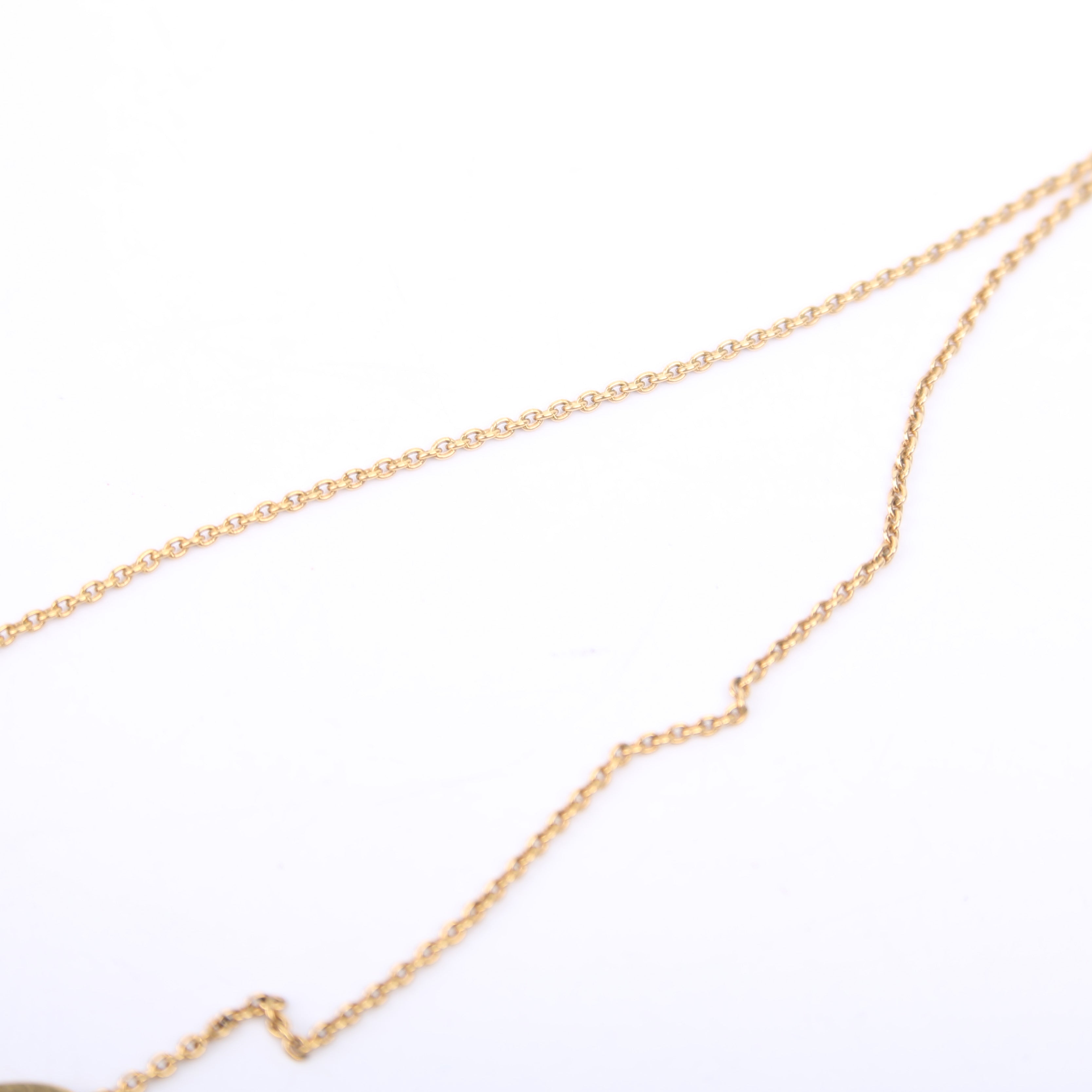 Collier L To V Necklace Gold