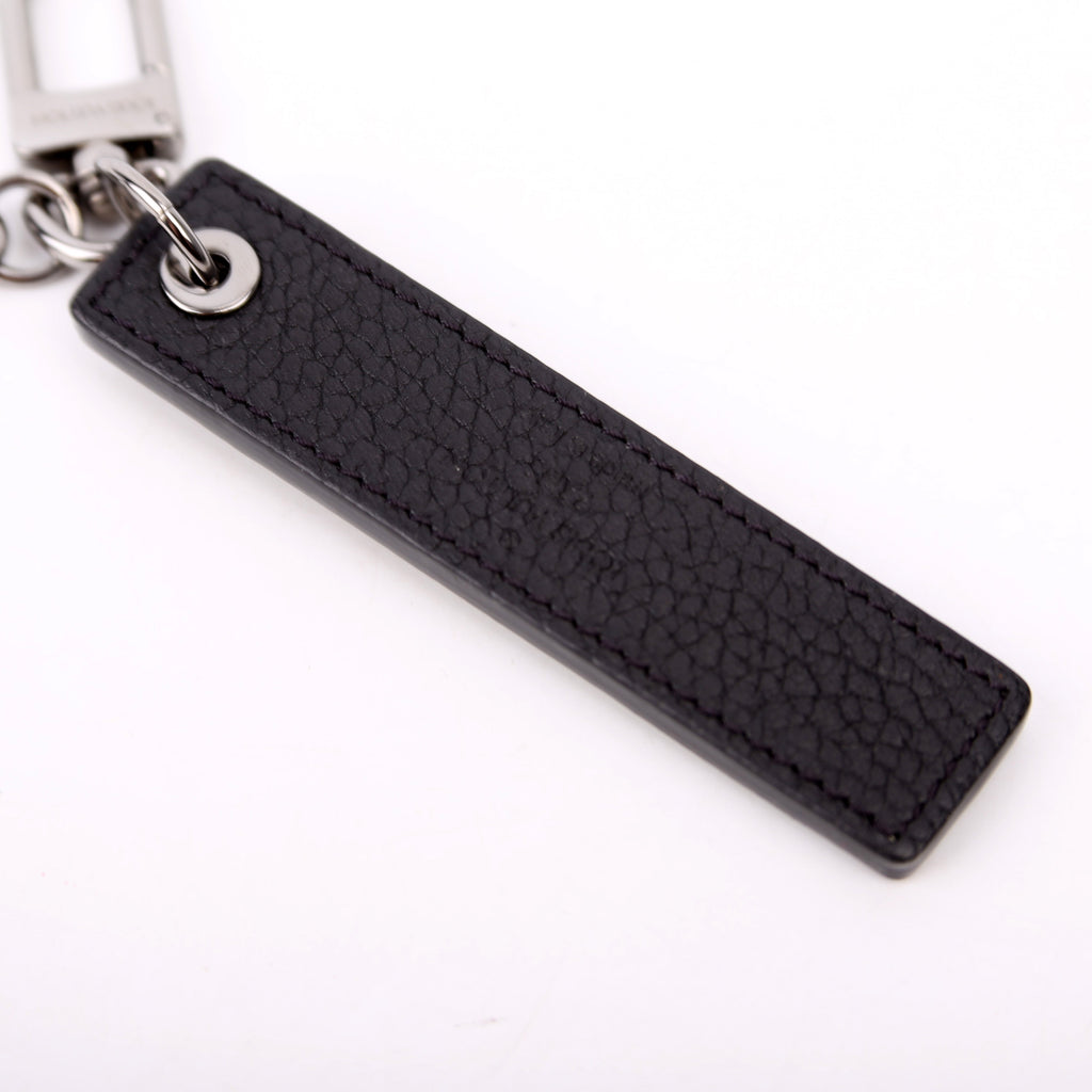 Porte Cles Tab Key Holder Bag Charm Black/Green