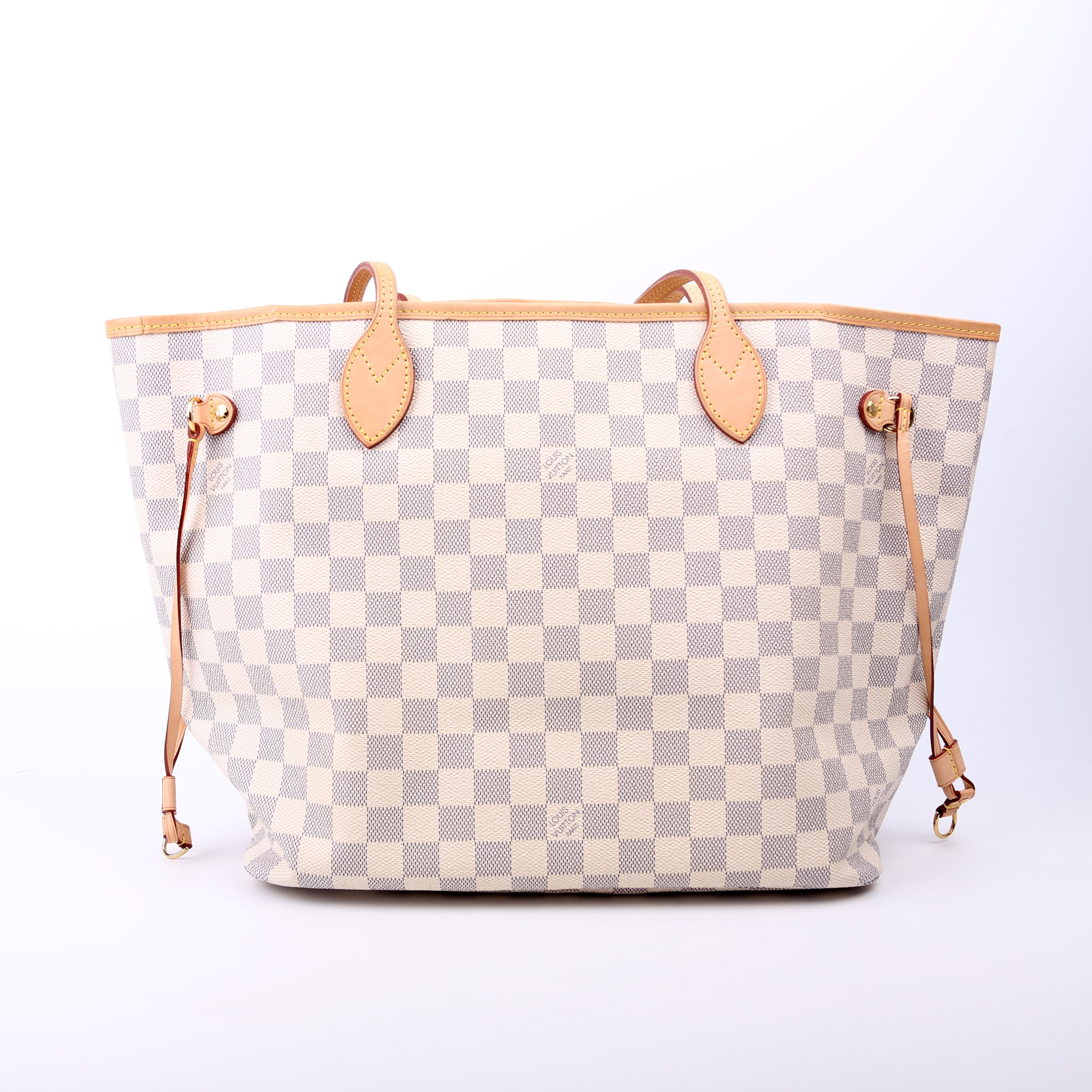 Neverfull with Wallet MM Damier Azur