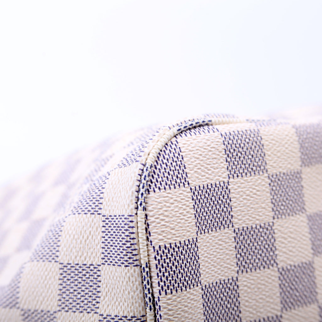 Neverfull with Wallet MM Damier Azur