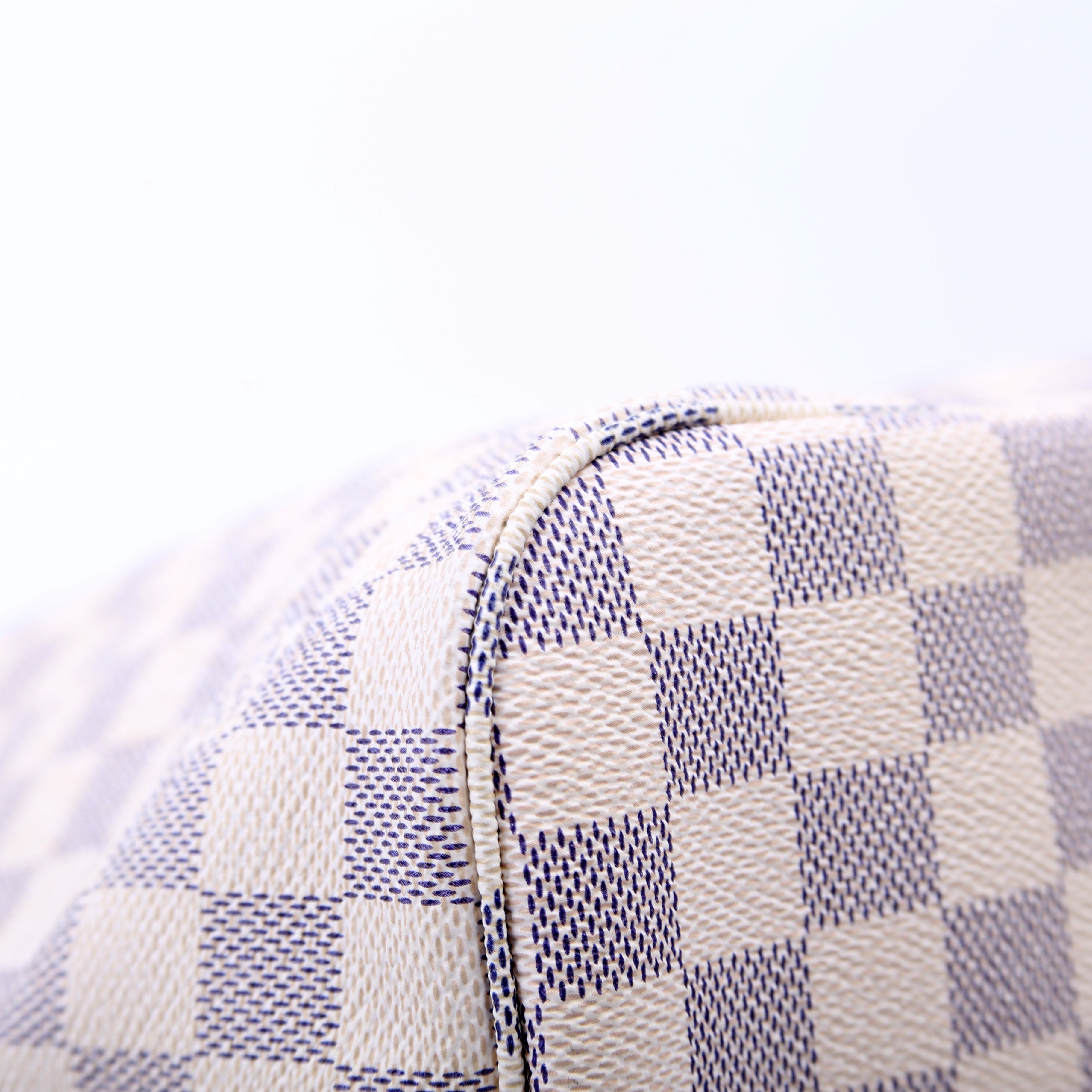 Neverfull with Wallet MM Damier Azur