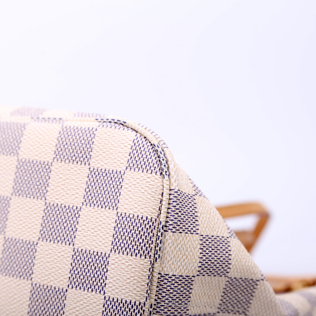 Neverfull with Wallet MM Damier Azur