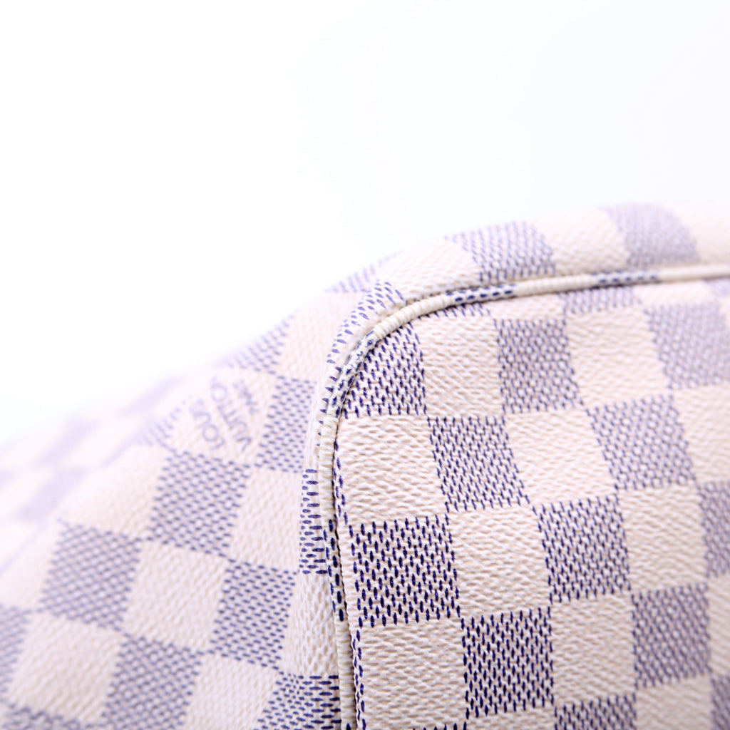Neverfull with Wallet MM Damier Azur