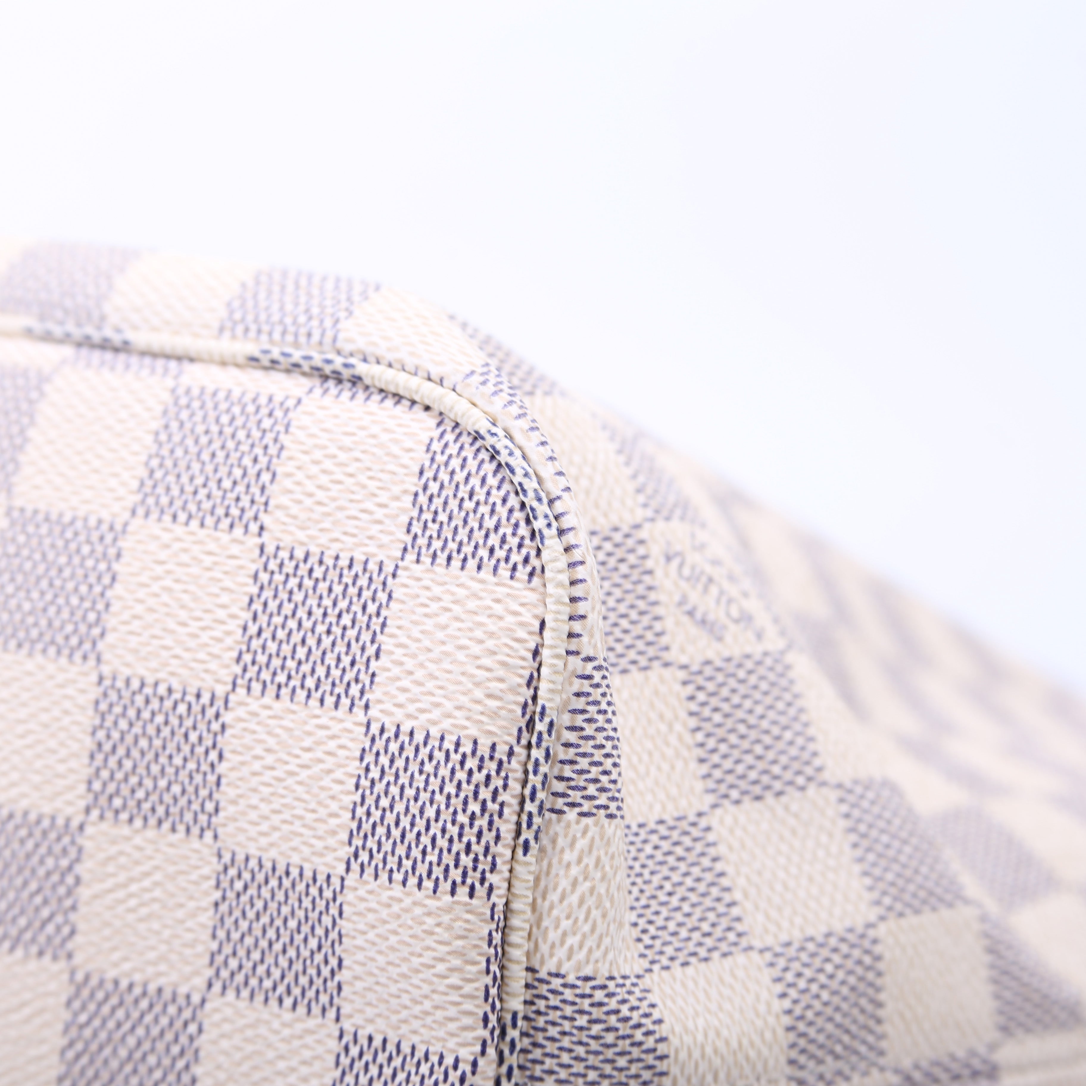 Neverfull with Wallet MM Damier Azur