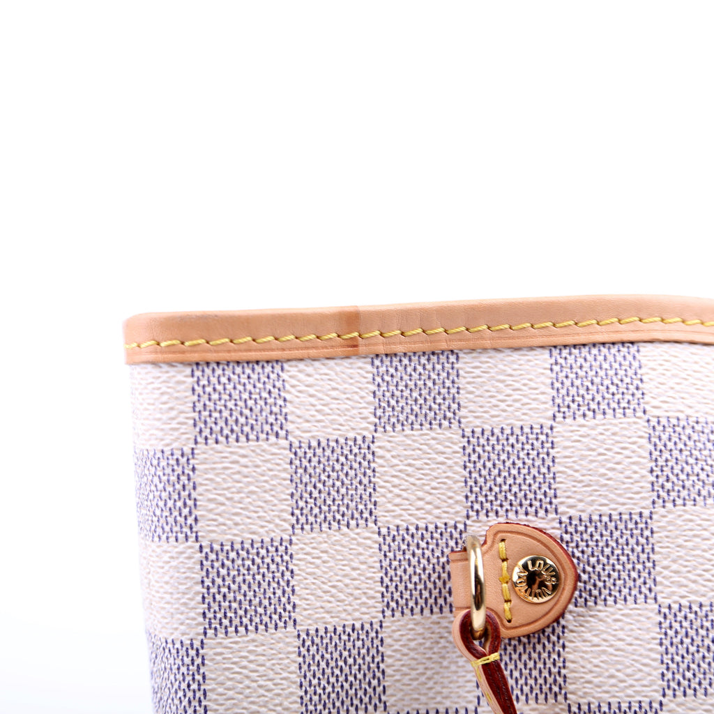 Neverfull with Wallet MM Damier Azur