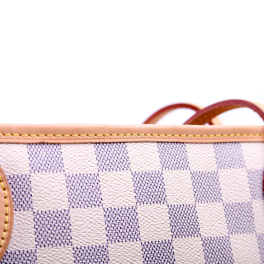 Neverfull with Wallet MM Damier Azur