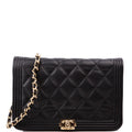 WOC Boy Lambskin Black