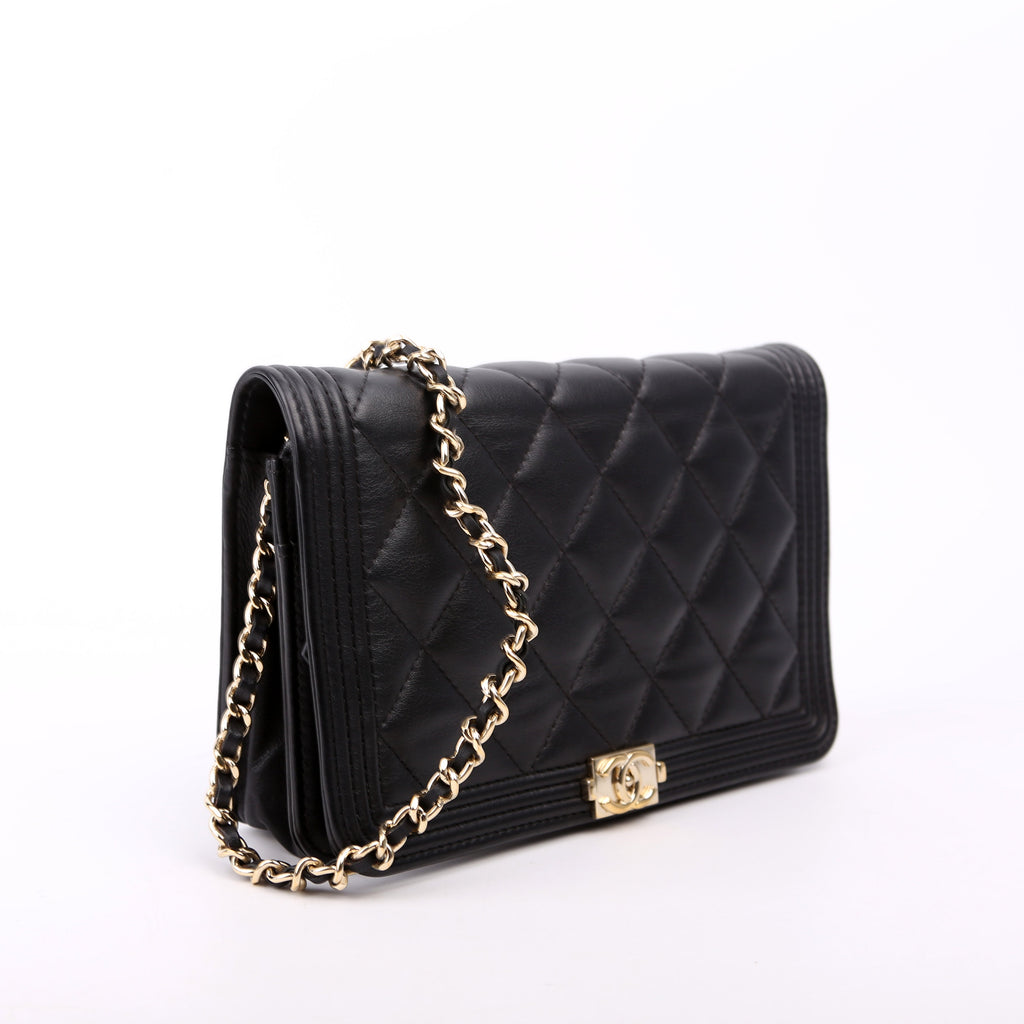 WOC Boy Lambskin Black