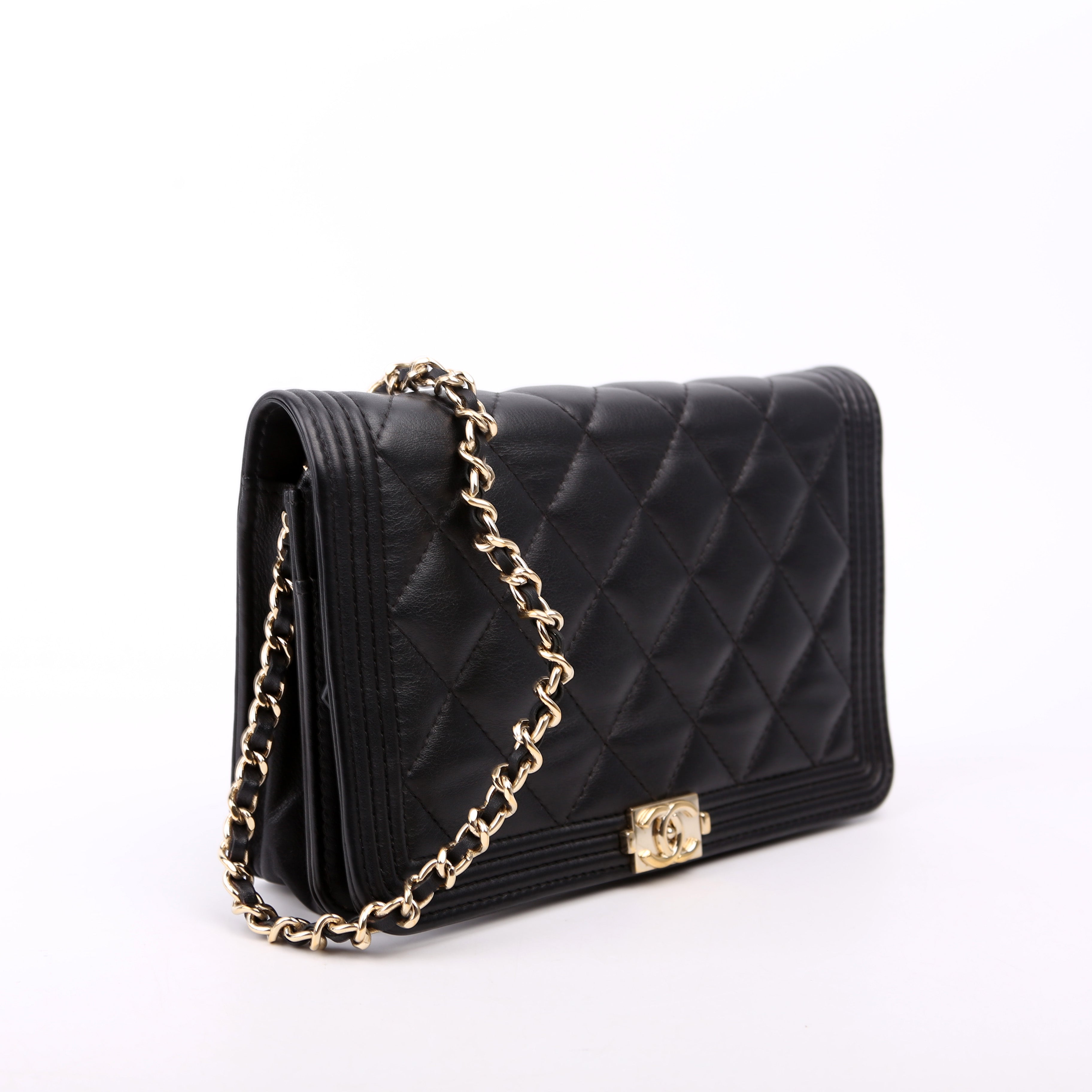 WOC Boy Lambskin Black