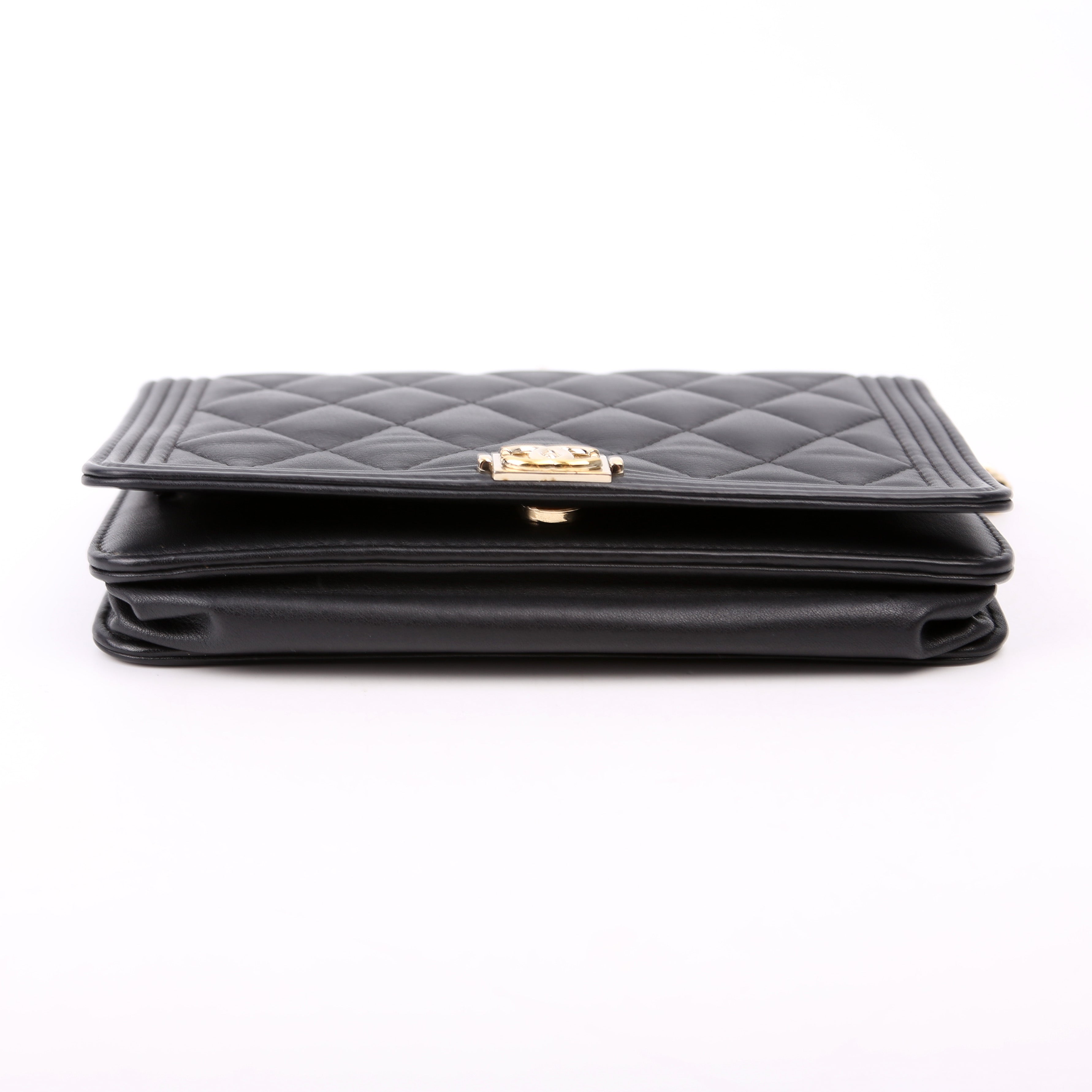 WOC Boy Lambskin Black