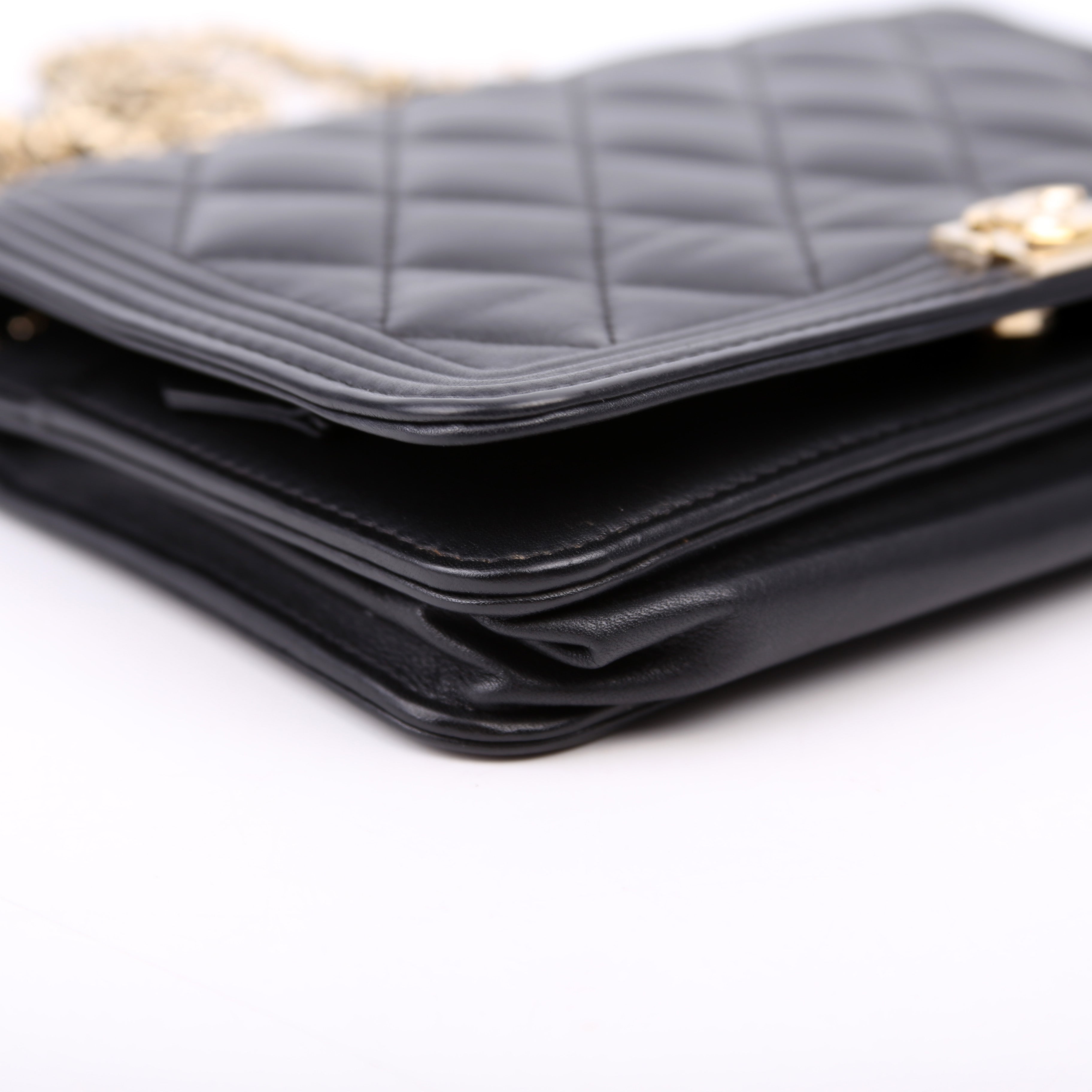 WOC Boy Lambskin Black