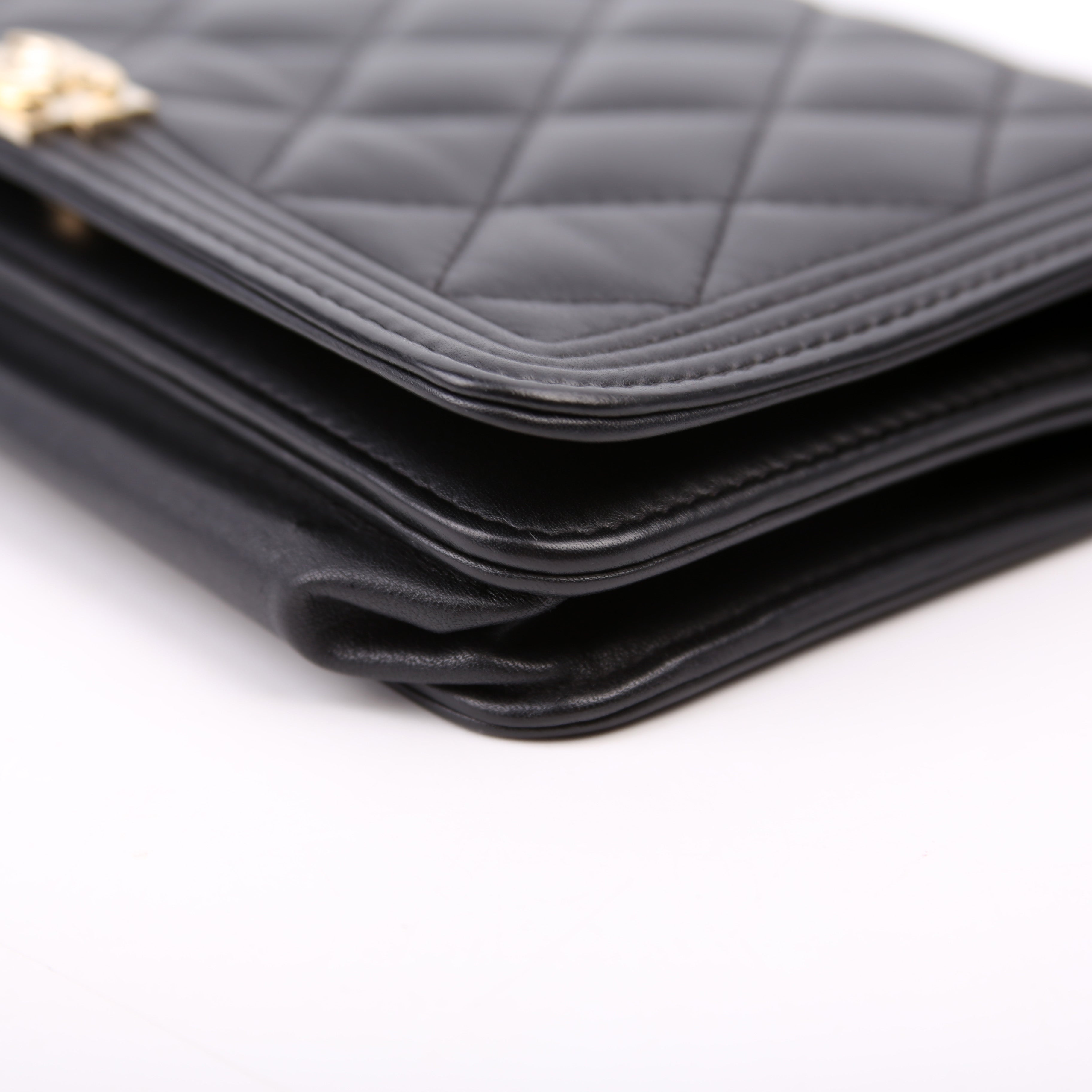 WOC Boy Lambskin Black