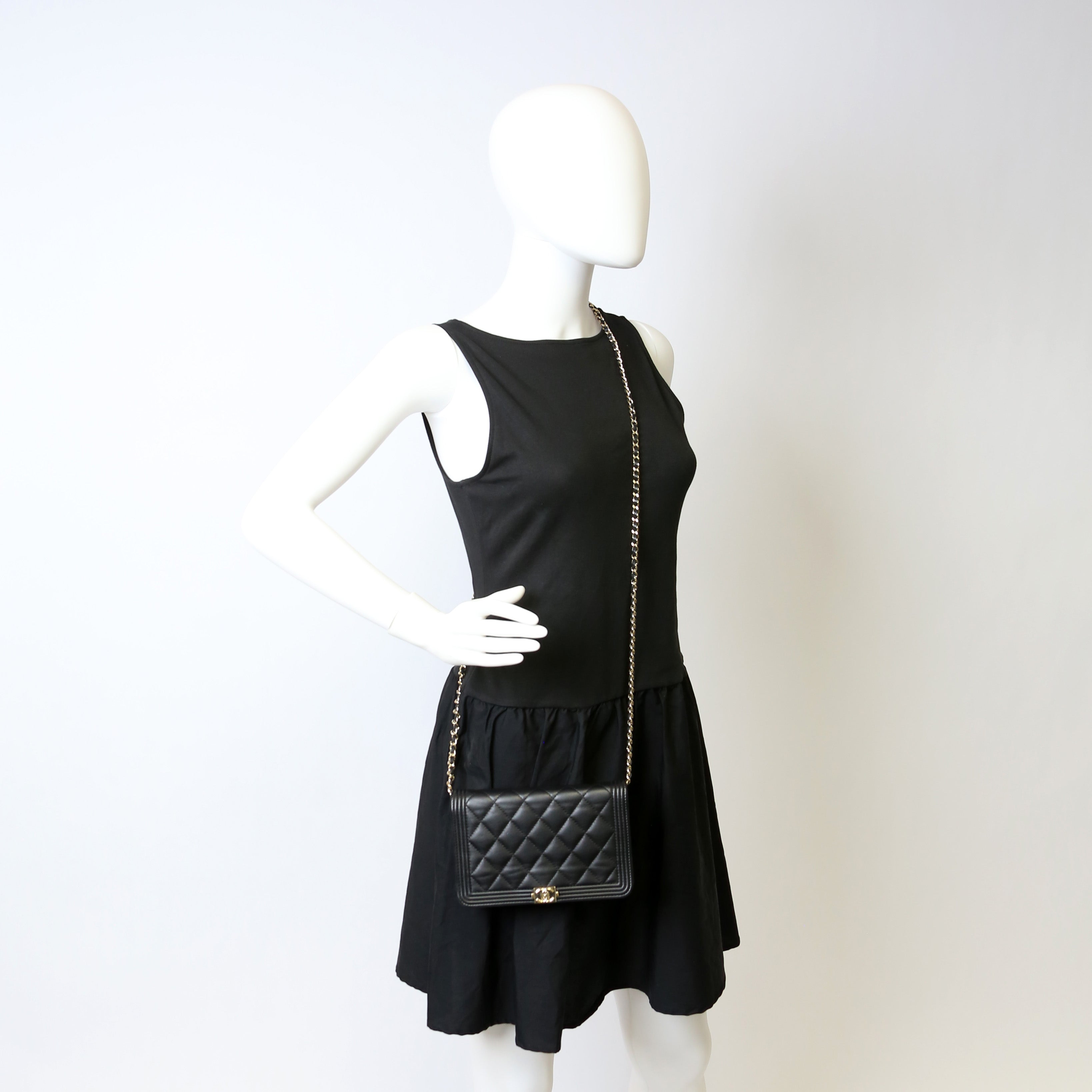 WOC Boy Lambskin Black