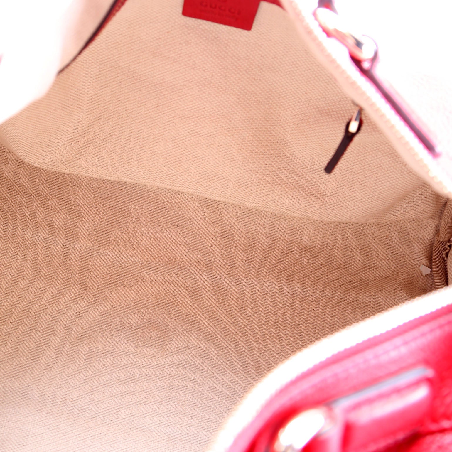 282302 Soho Leather Boston Bag Red