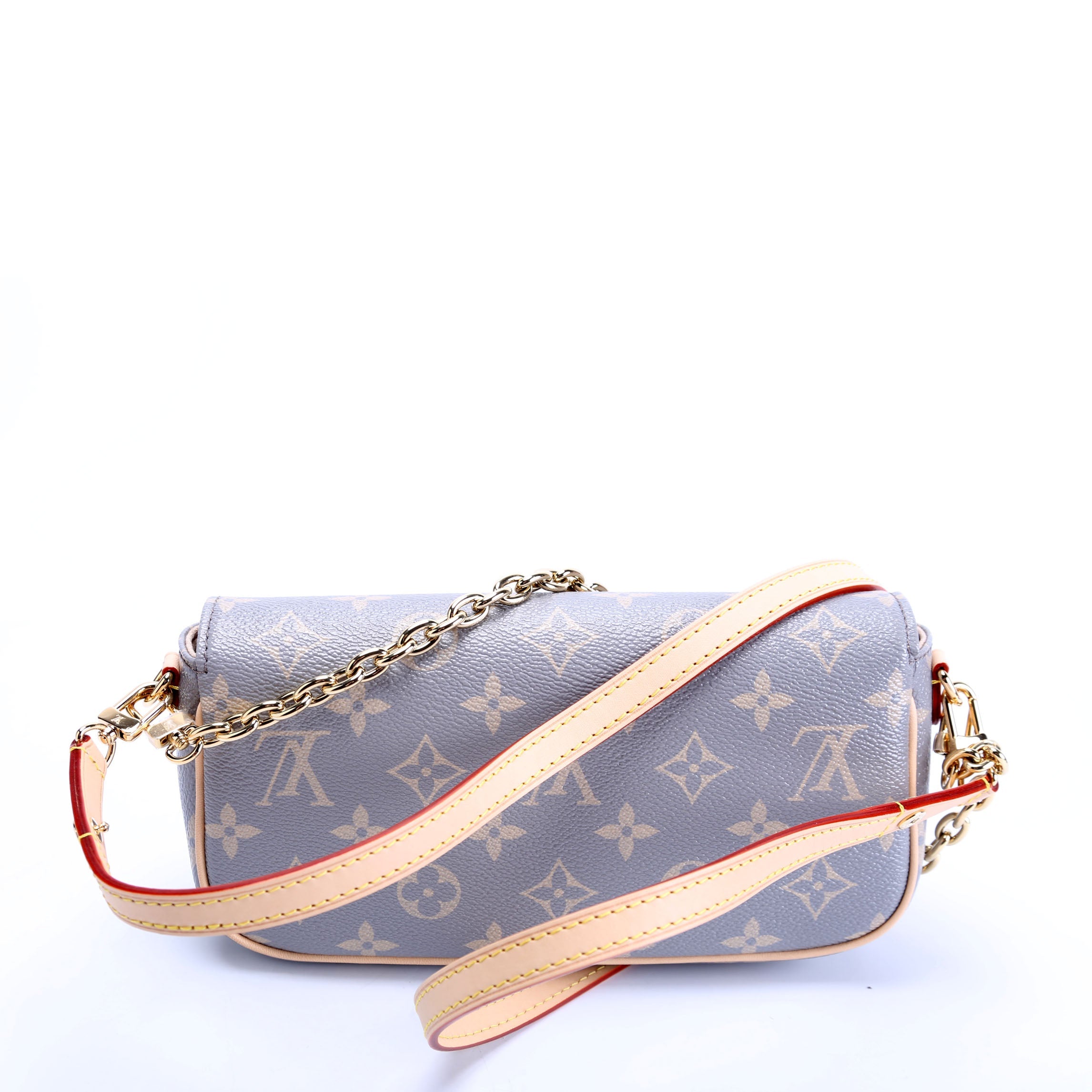 Ivy Wallet On Chain Trianon Gray Monogram