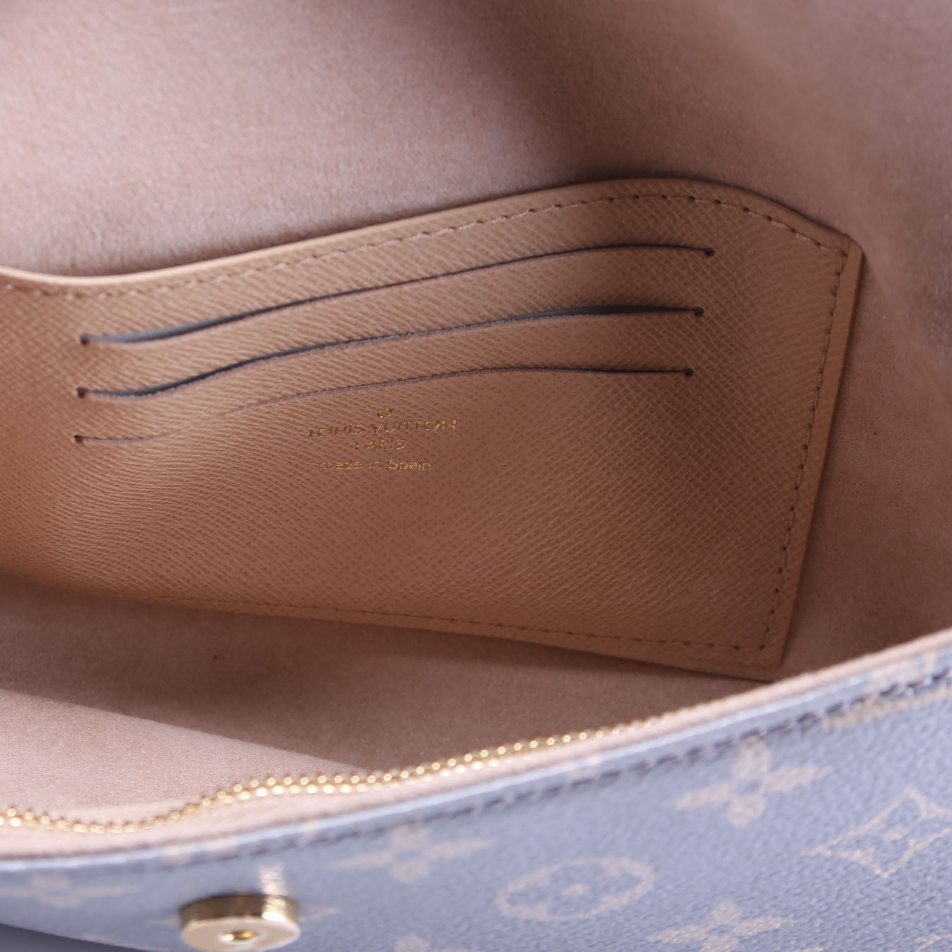 Ivy Wallet On Chain Trianon Gray Monogram
