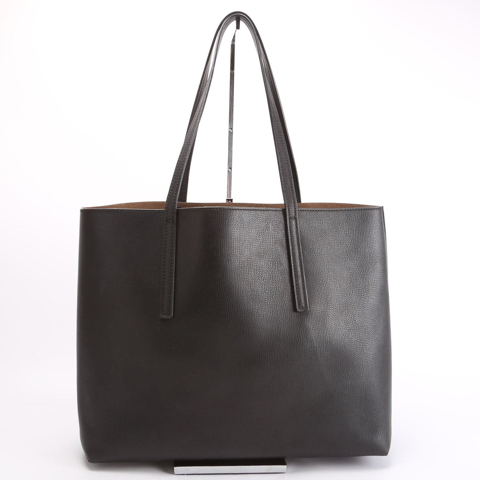 8BH348 F Logo Shopper Black