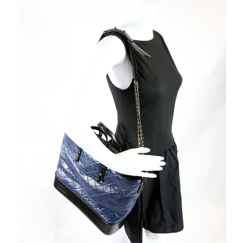 Gabrielle Shopping Tote Large 23M Blue/Black