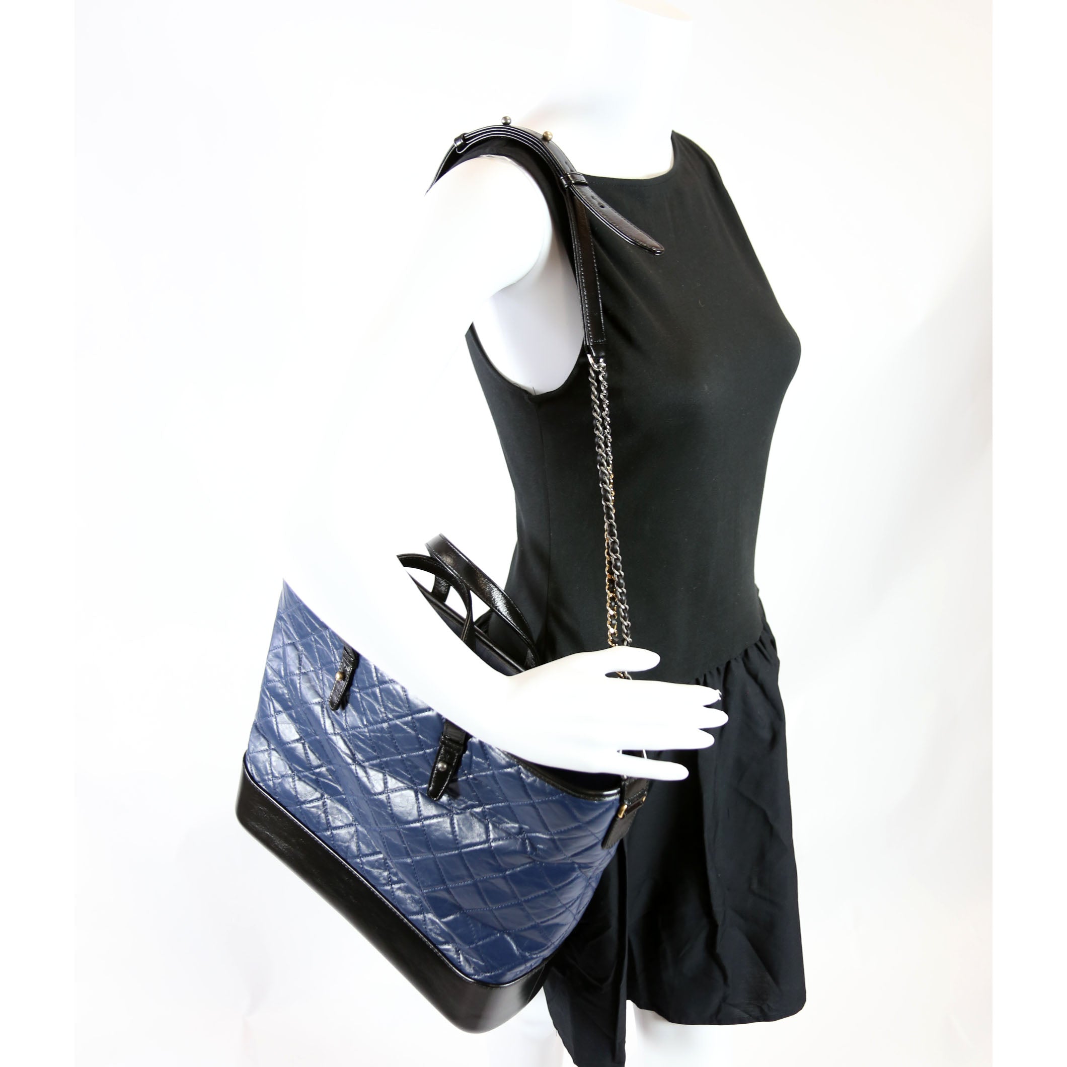 Gabrielle Shopping Tote Large 23M Blue/Black