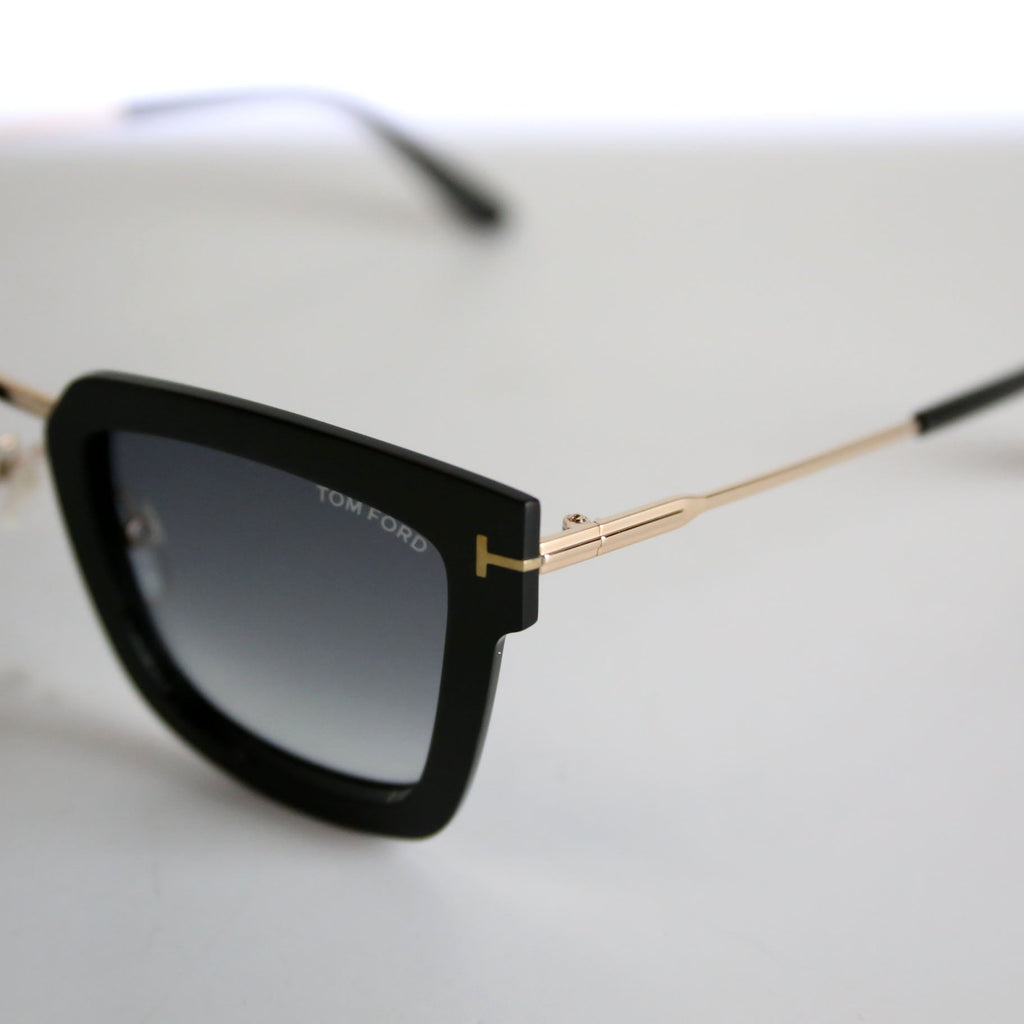 TF573 Lara Sunglasses Black/Gold