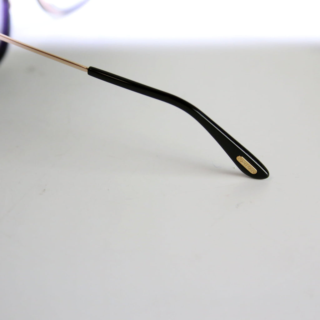 TF573 Lara Sunglasses Black/Gold