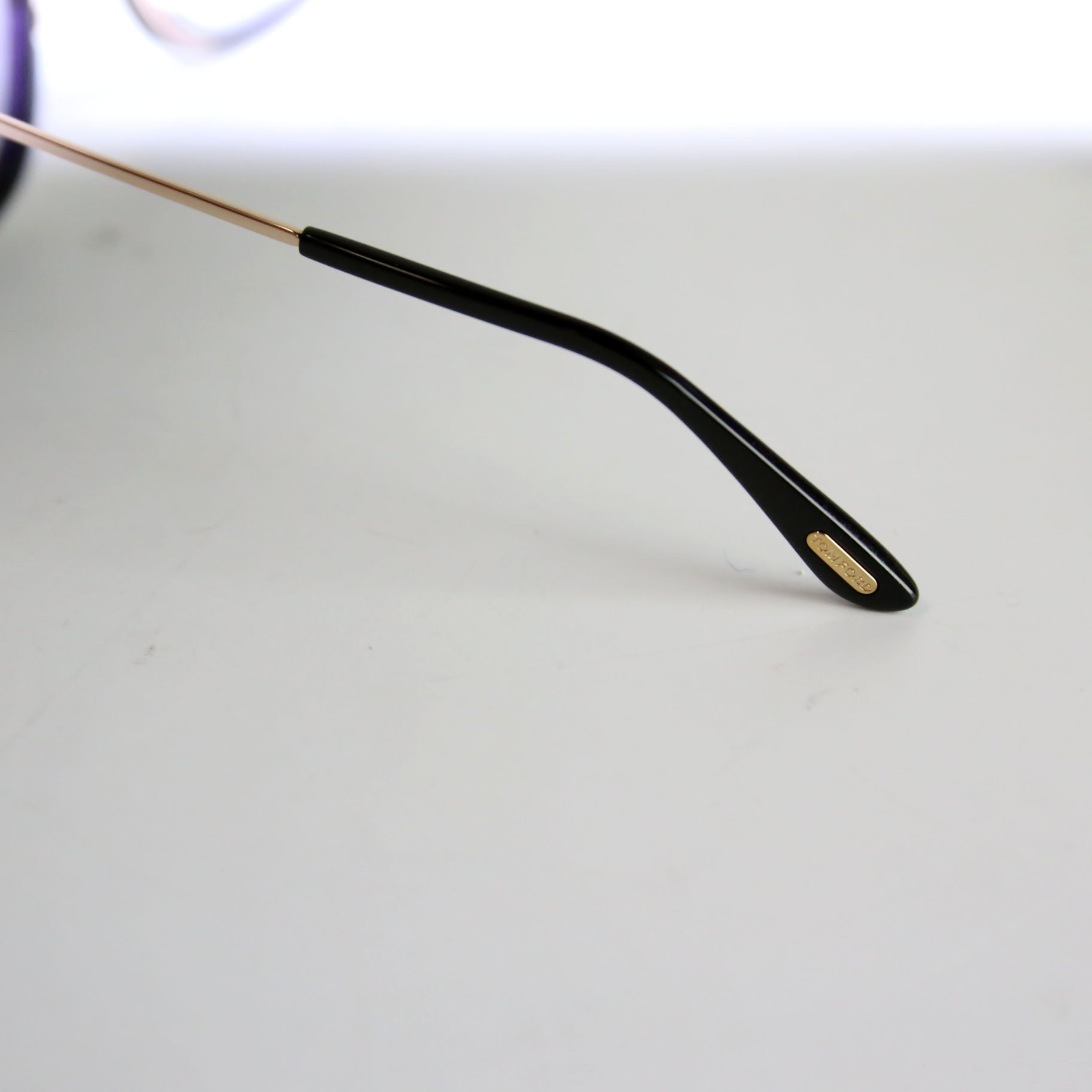 TF573 Lara Sunglasses Black/Gold